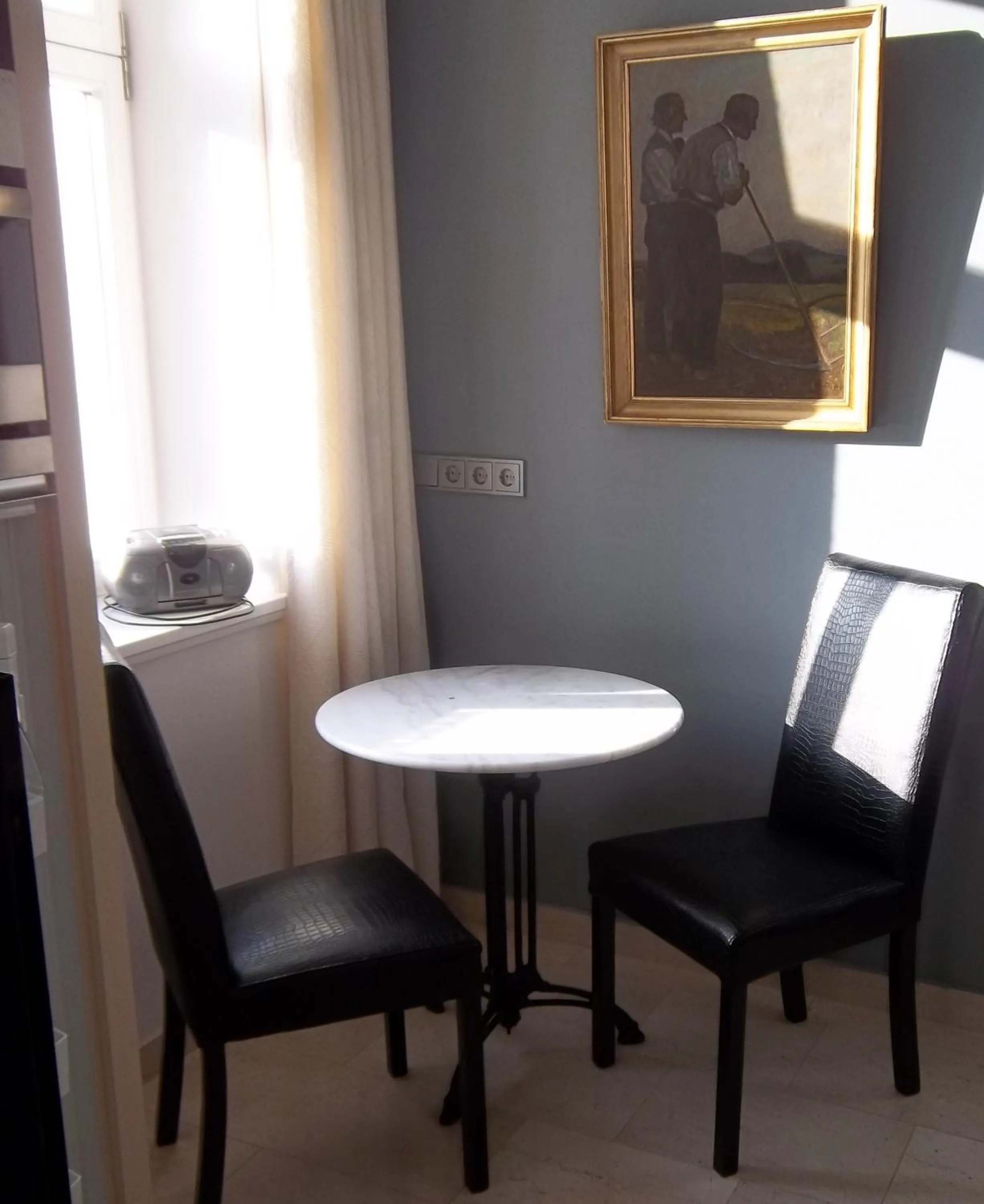 Kitchen or kitchenette in Apartmenthaus Saxonia