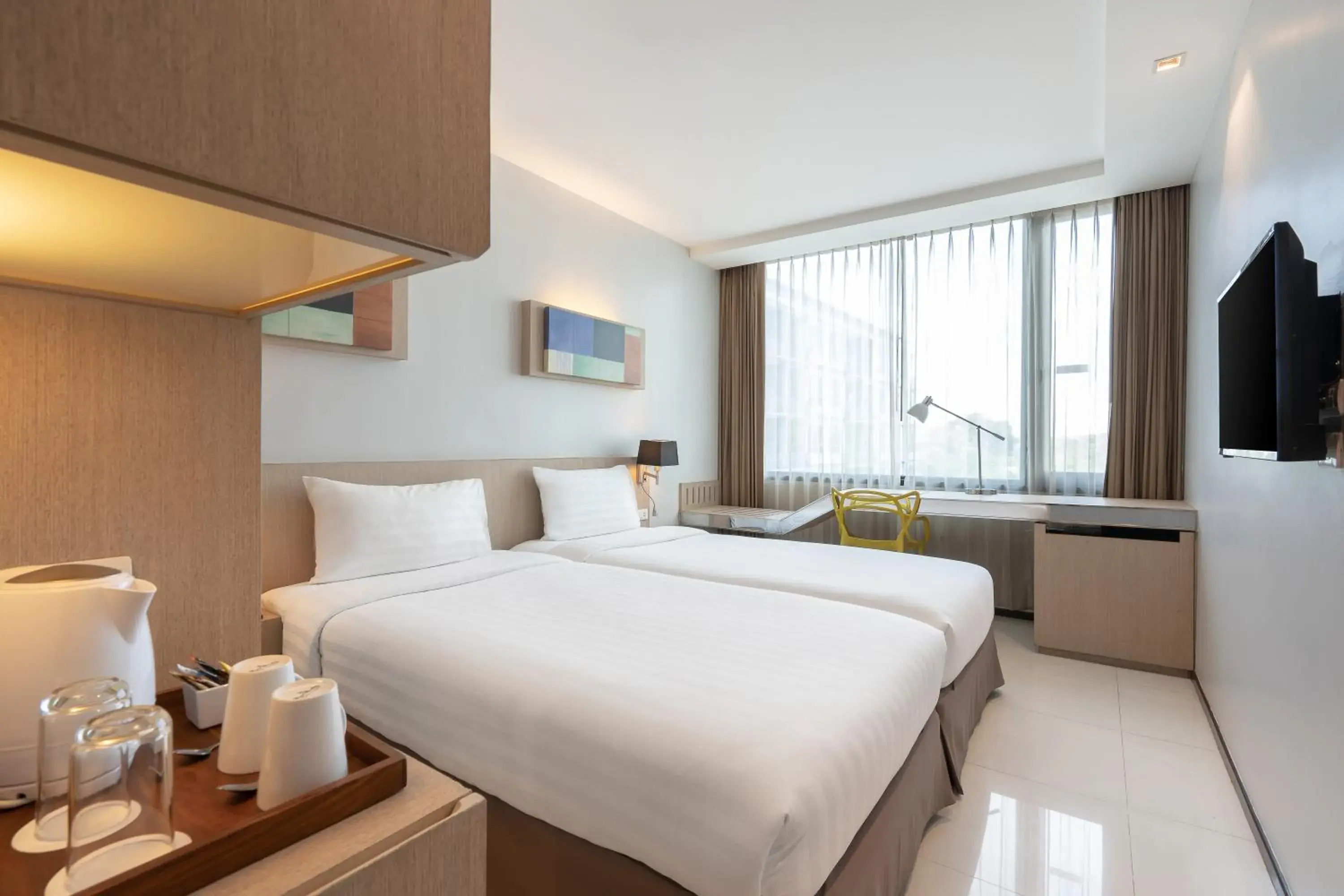 Studio Executive Twin in VIC 3 Bangkok Hotel Studio Executive Twin in VIC 3 Bangkok Hotel