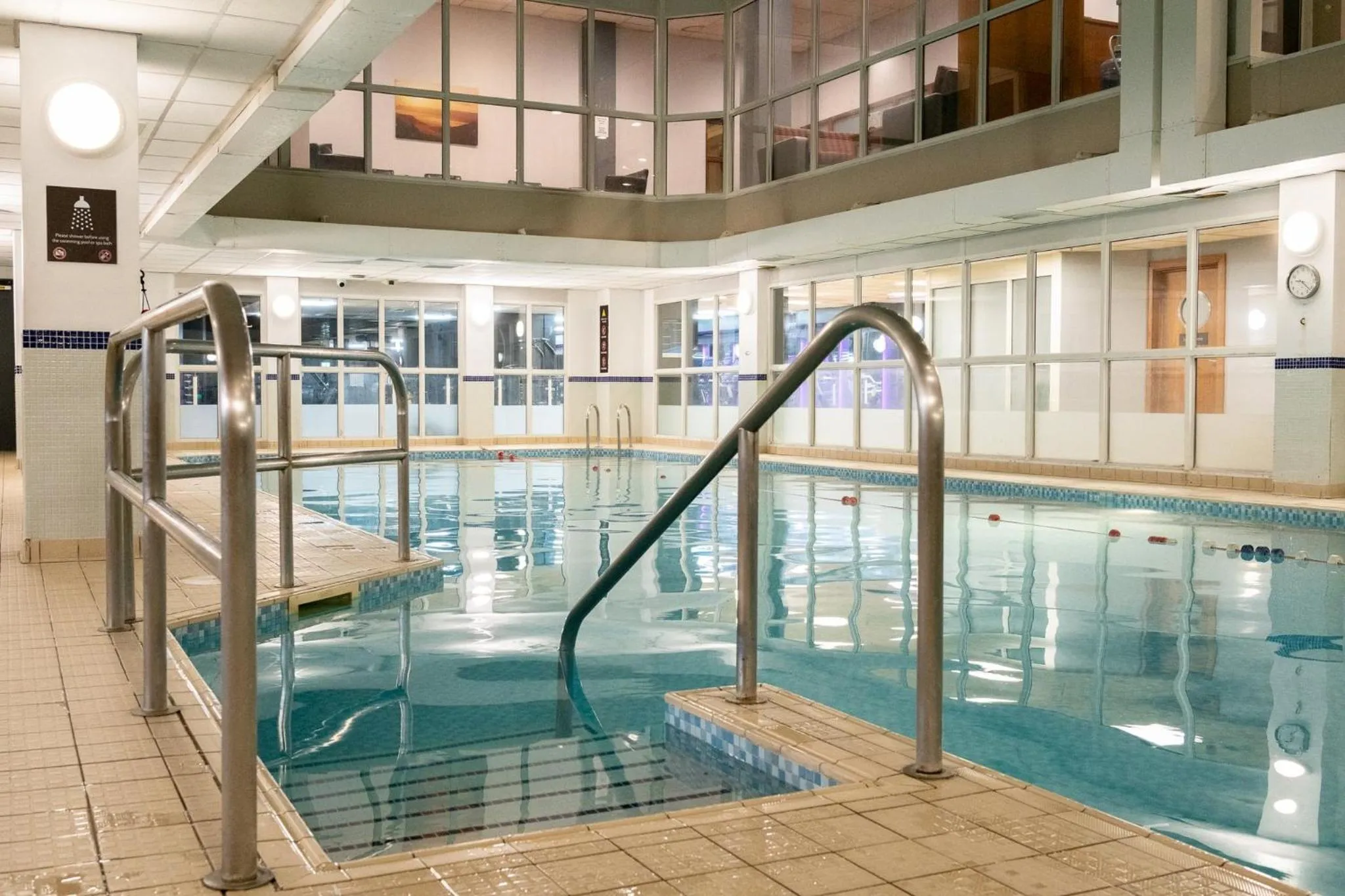 Swimming pool in Sandman Signature Sheffield Quays Hotel