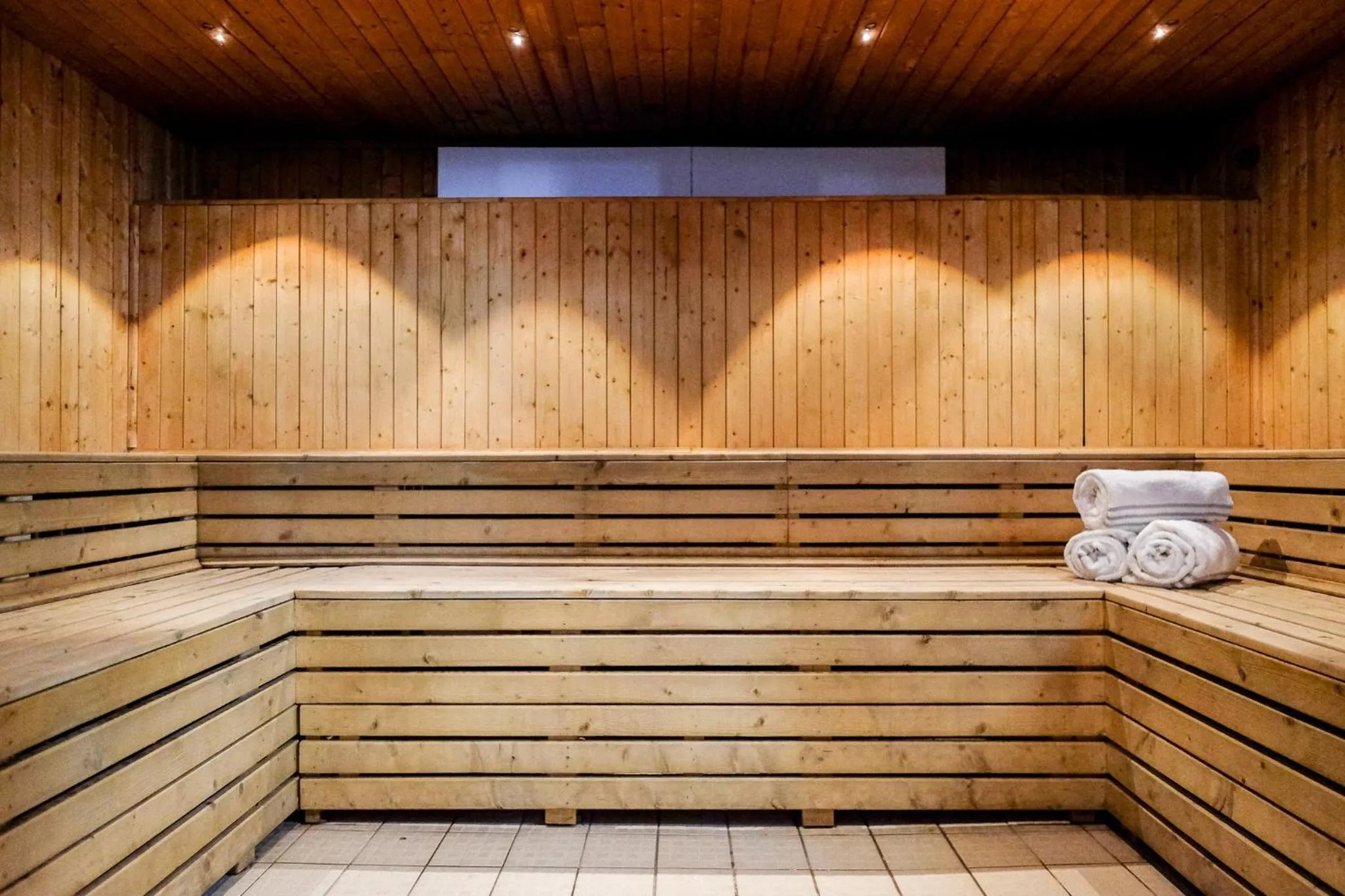 Sauna in Sandman Signature Sheffield Quays Hotel