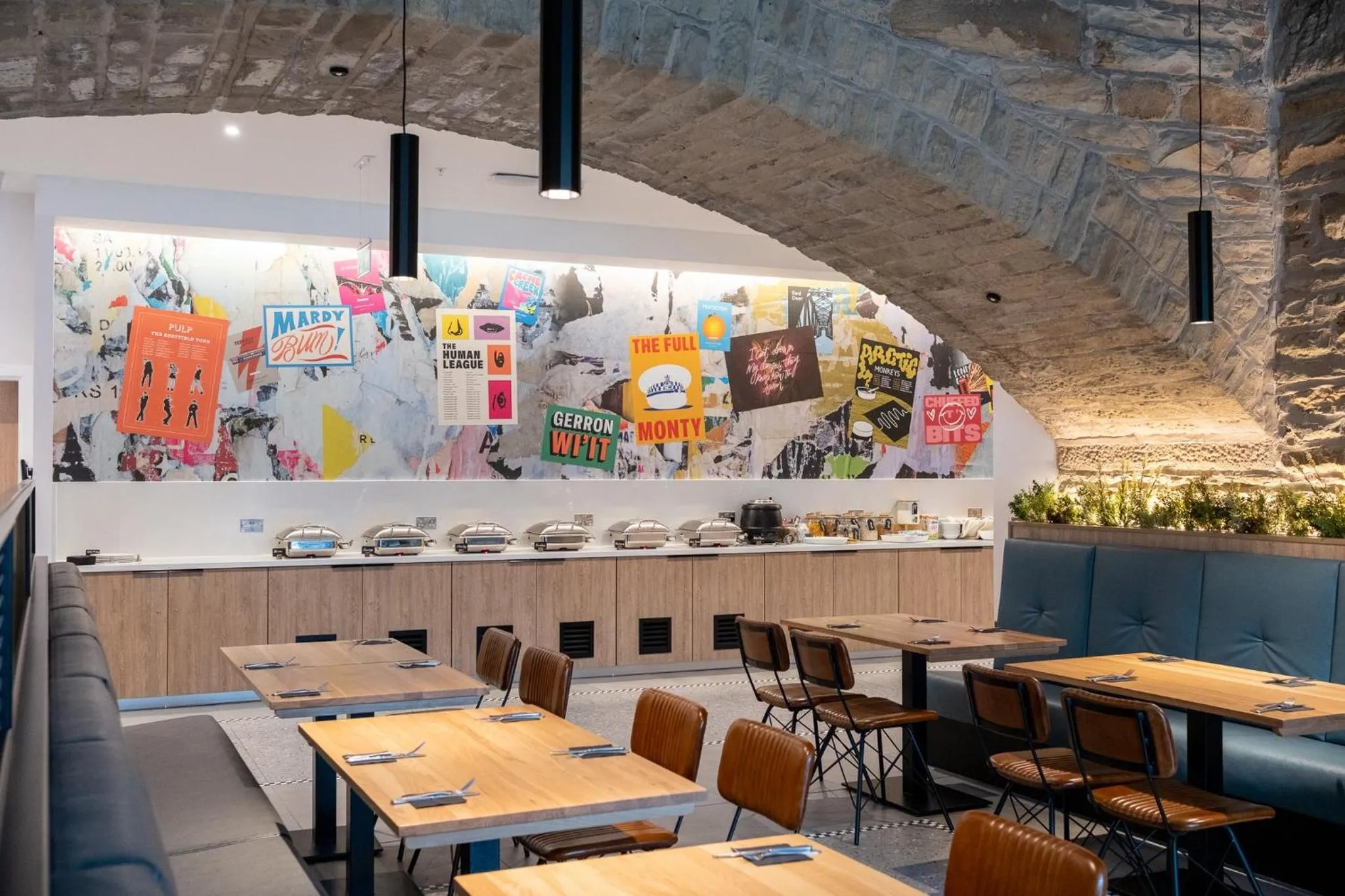 Breakfast in Sandman Signature Sheffield Quays Hotel