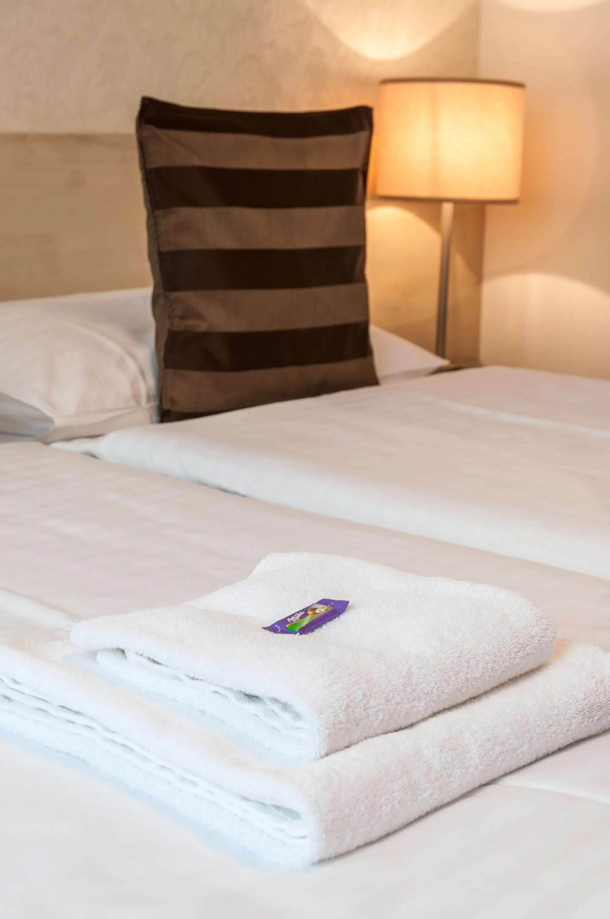 Bed in Hotel U Kašny