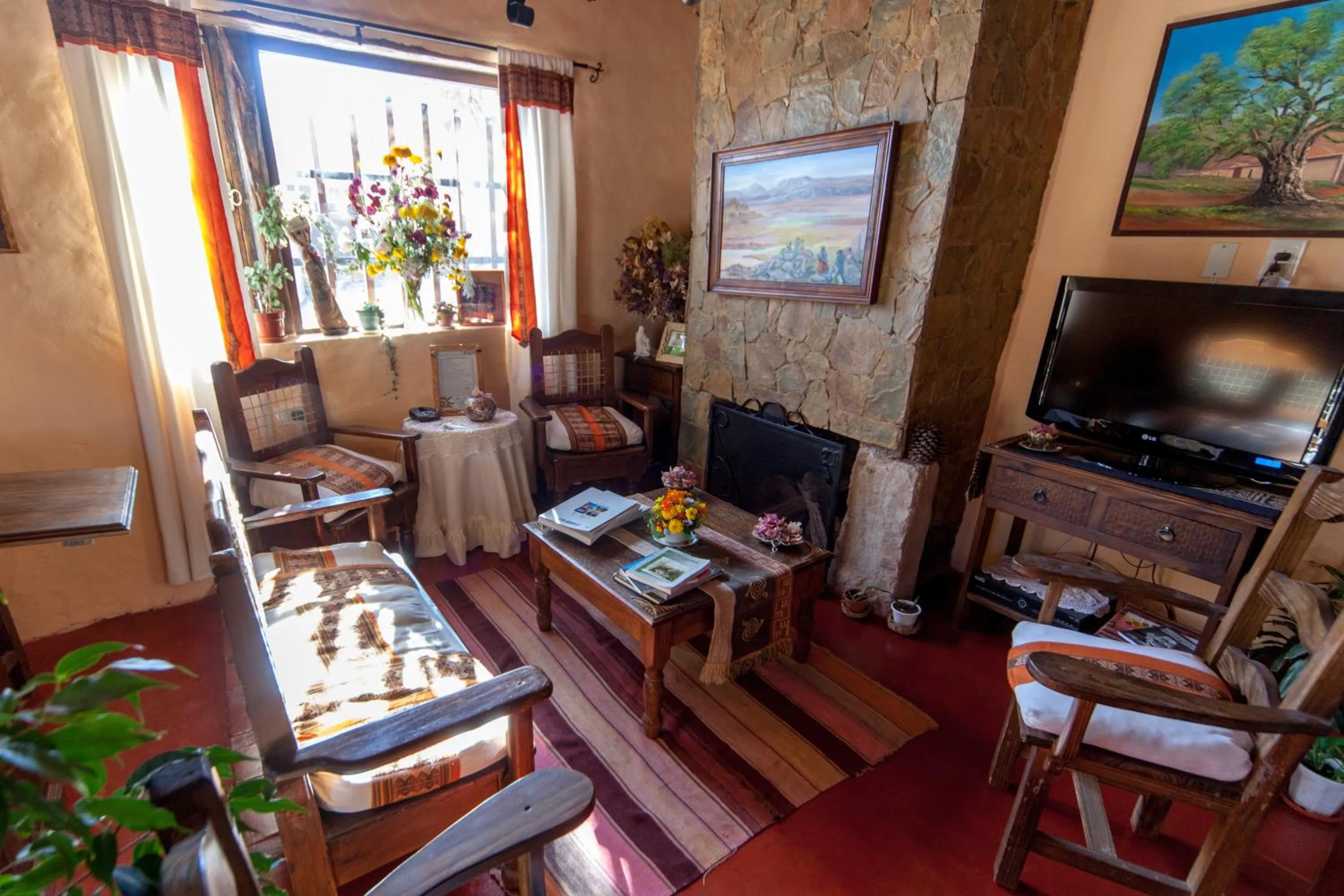 Lobby or reception in Hotel Norte Rupestre