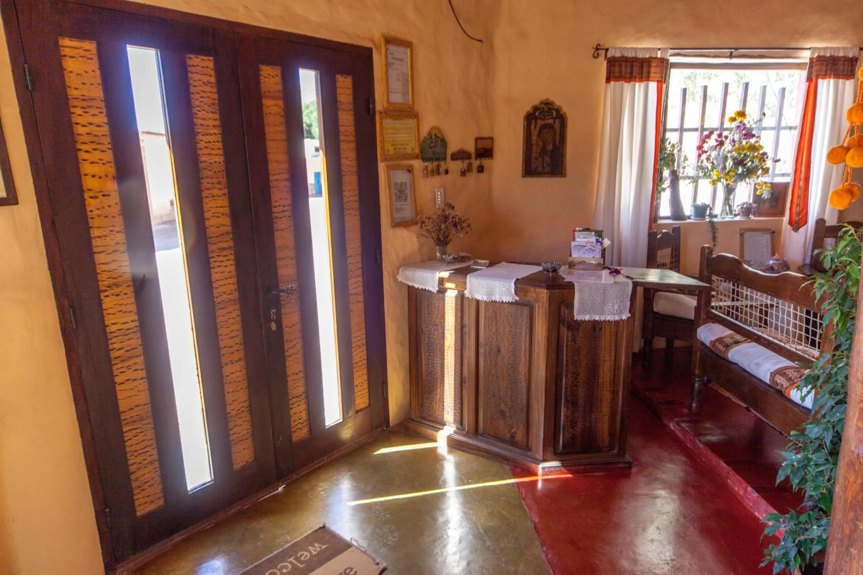 Lobby or reception in Hotel Norte Rupestre