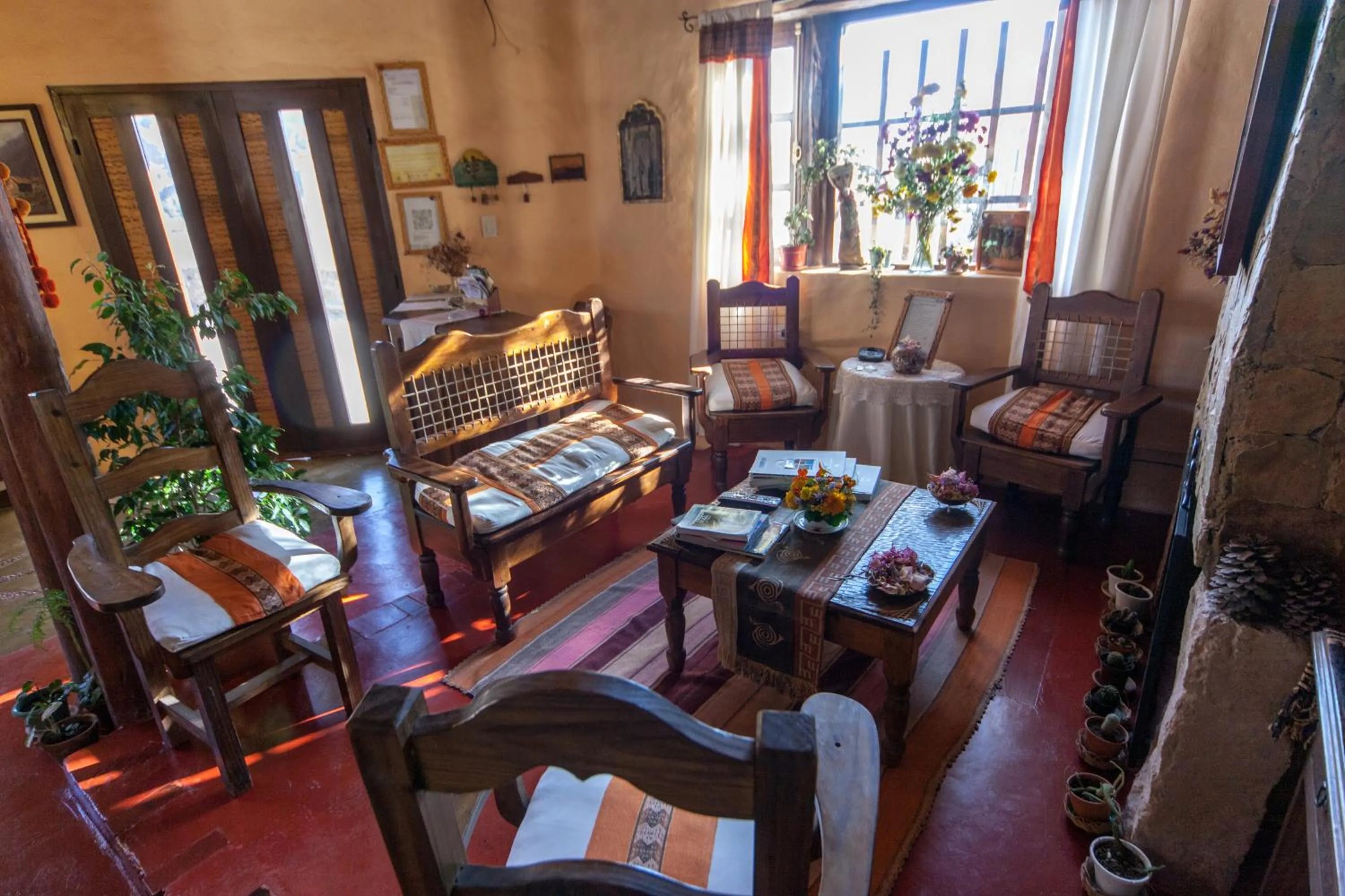 Lobby or reception in Hotel Norte Rupestre