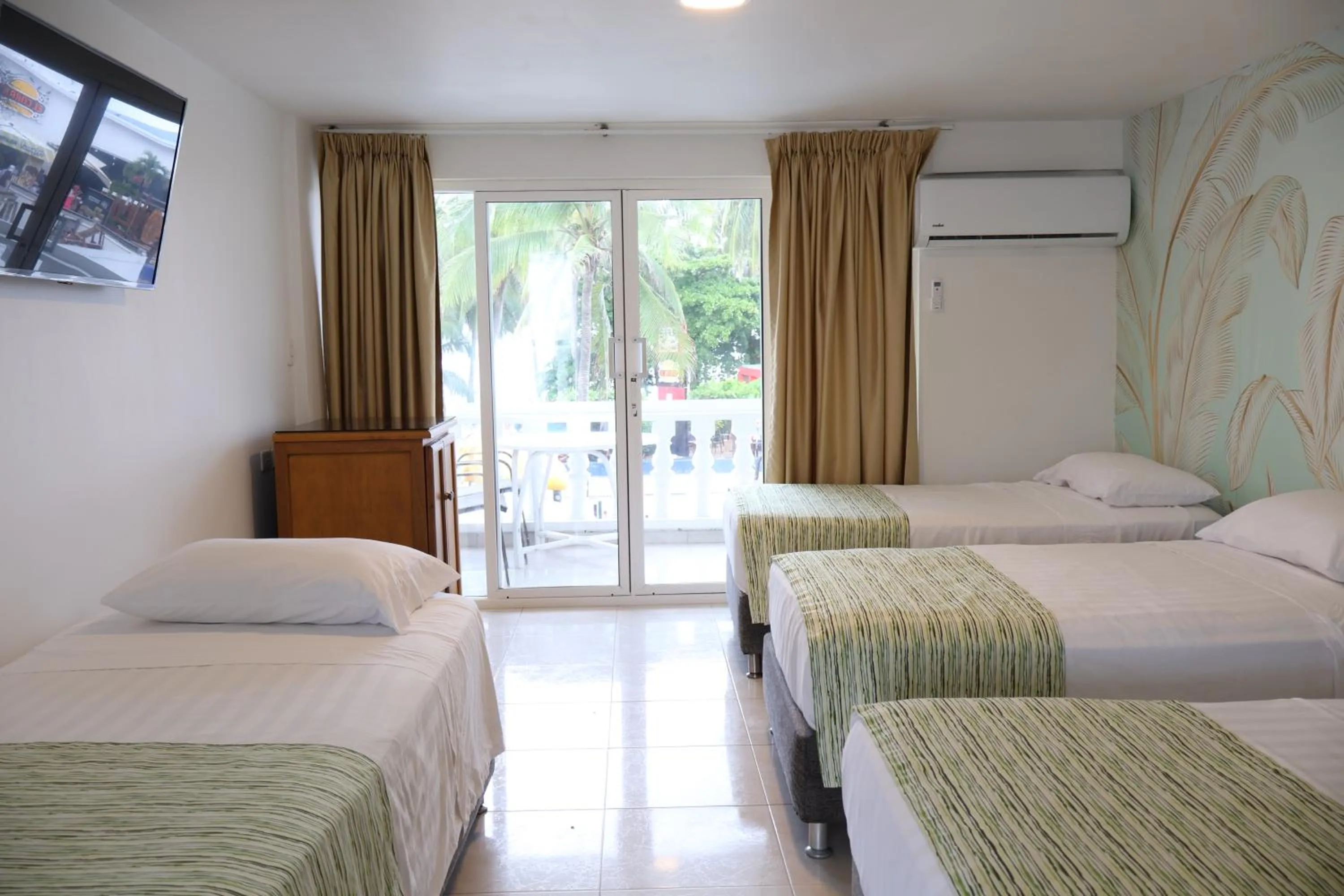 Bed in Hotel El Dorado