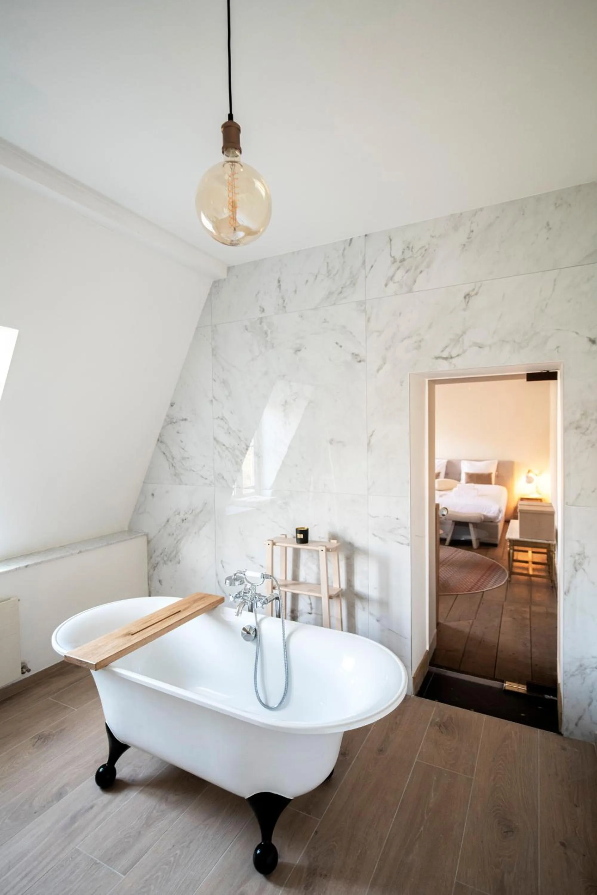 Bed in Château de la Chapelle