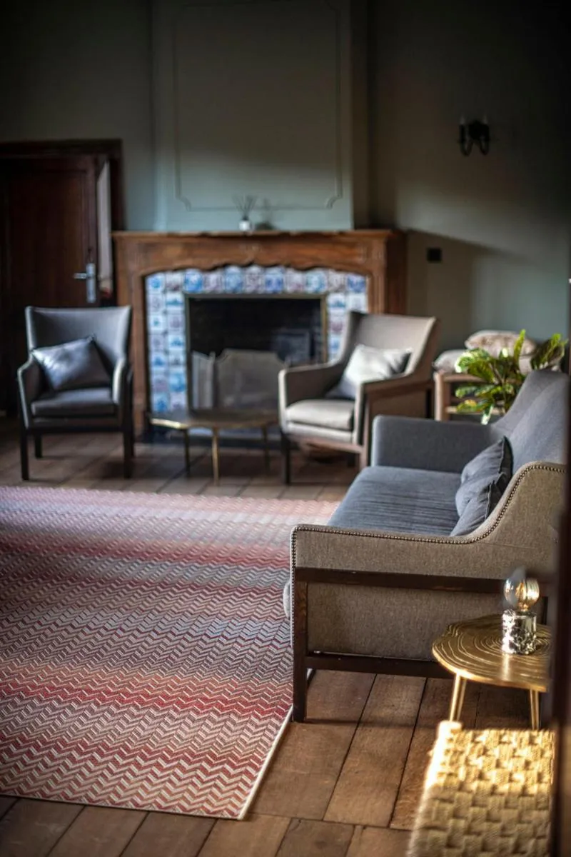 Living room in Château de la Chapelle
