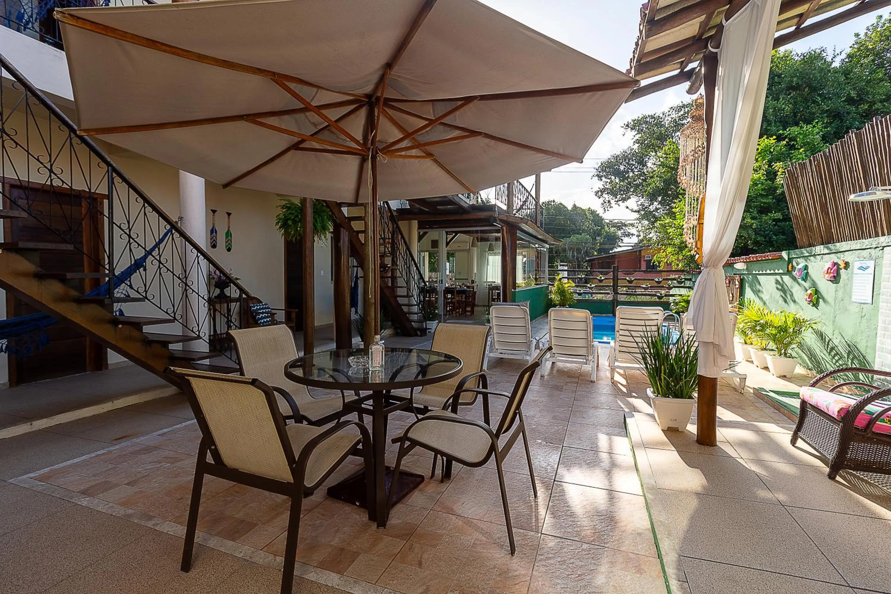 Property building in Pousada Pé na Estrada