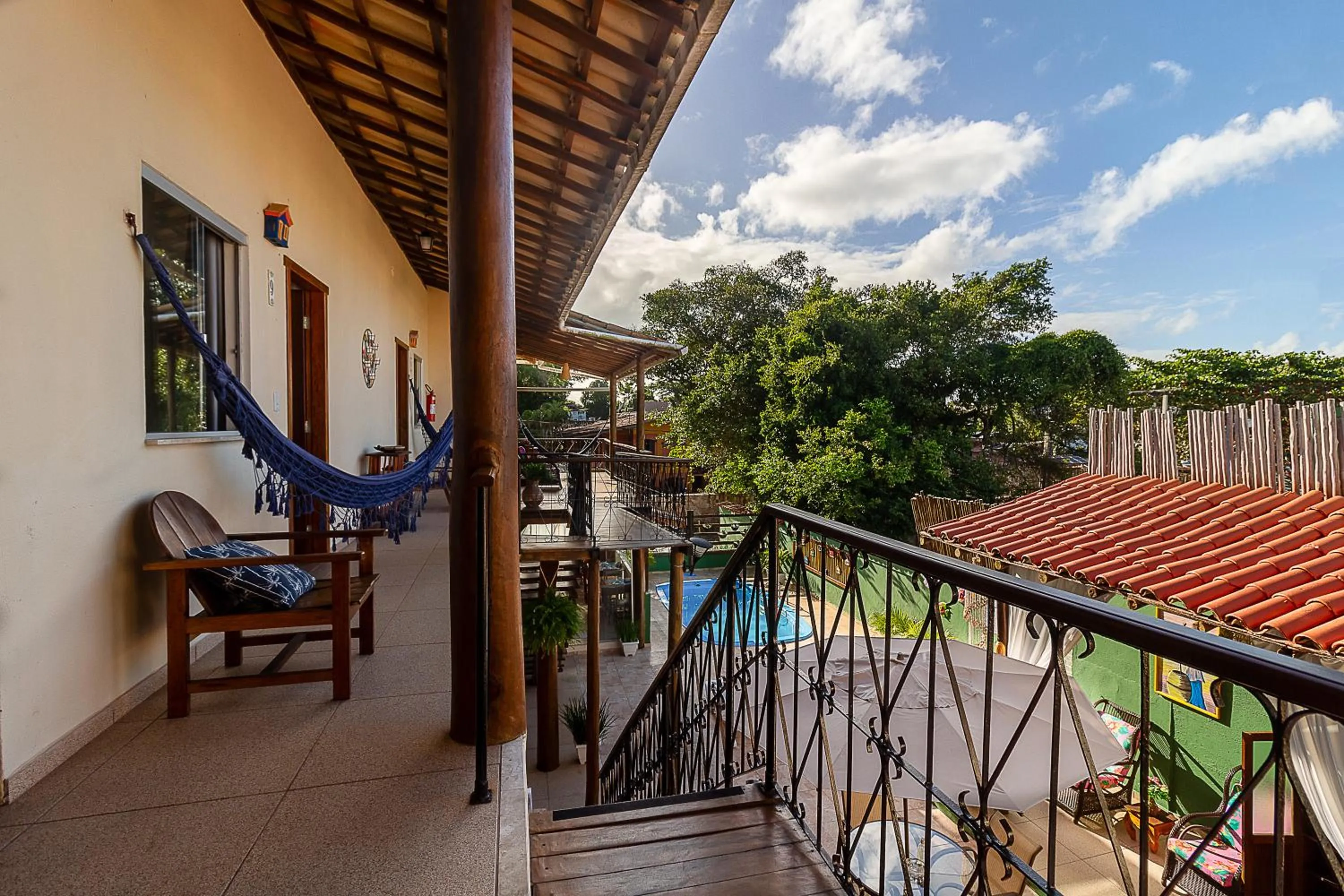 Property building in Pousada Pé na Estrada