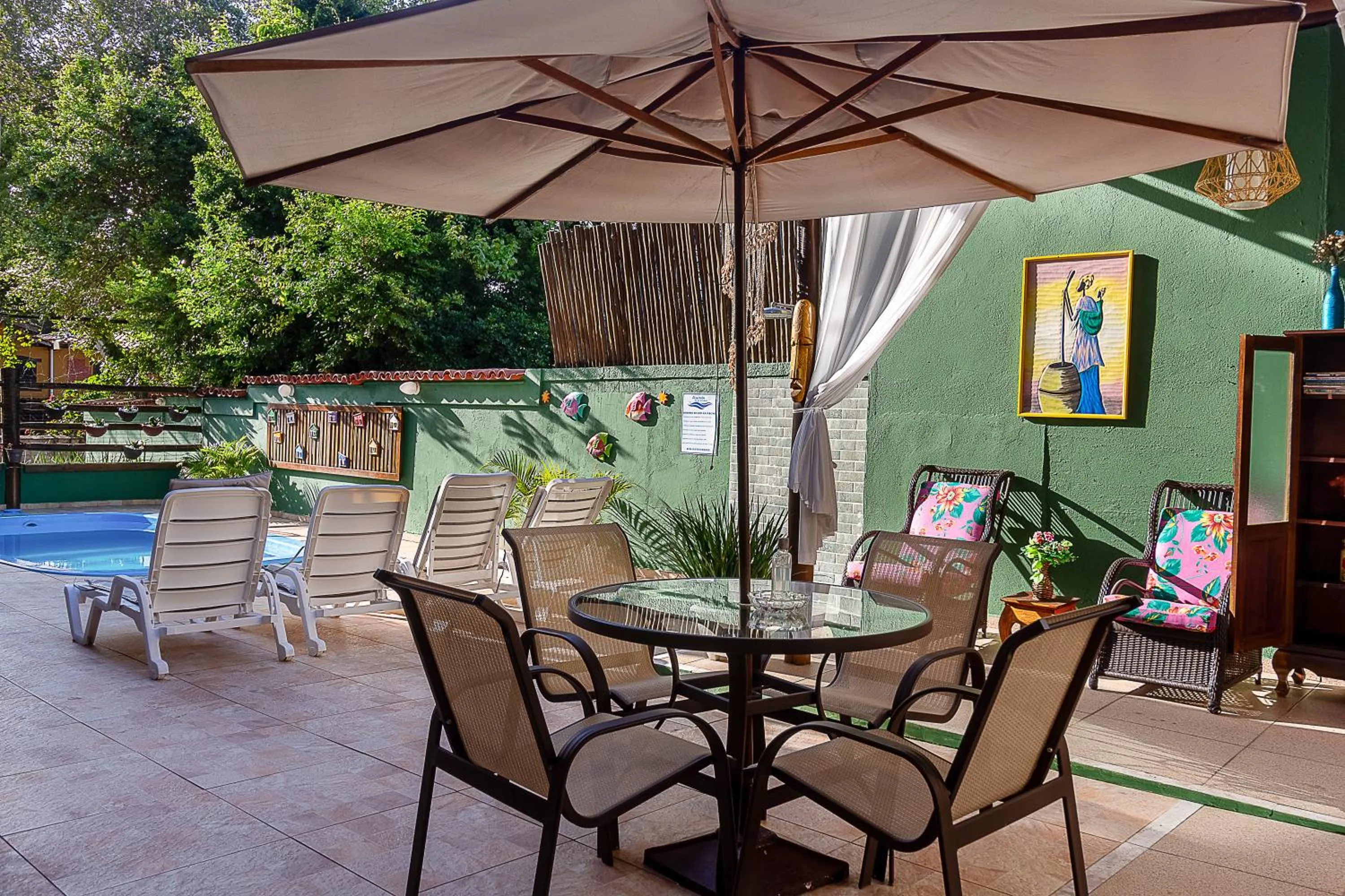 Day in Pousada Pé na Estrada