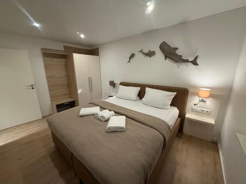 Bedroom, Bed in Schwimmende Häuser im BALTIC SEA RESORT