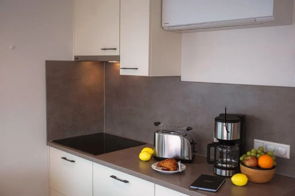 Coffee/tea facilities in Schwimmende Häuser im BALTIC SEA RESORT