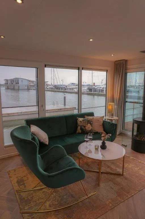 Living room in Schwimmende Häuser im BALTIC SEA RESORT