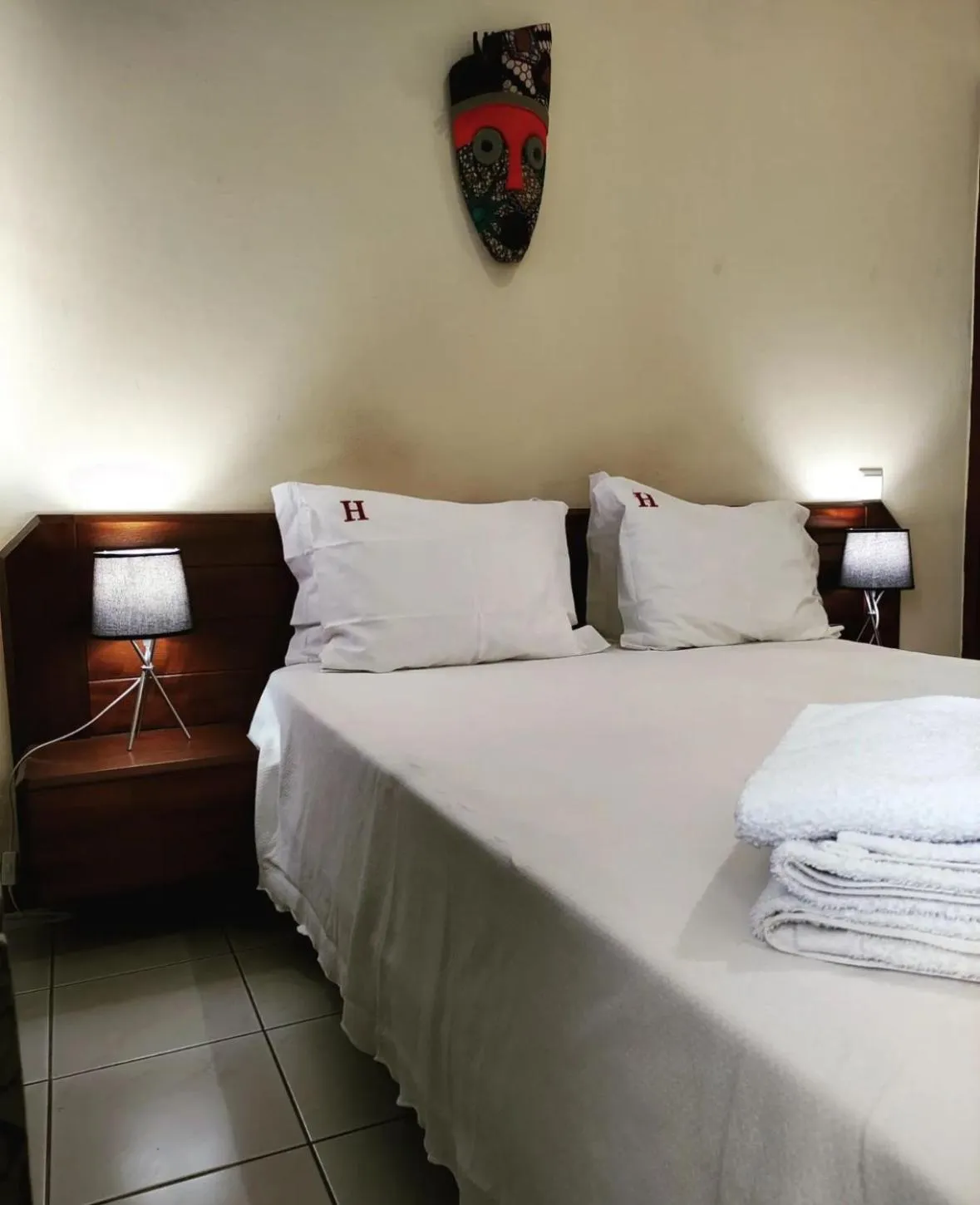 Bed in Hotel Central