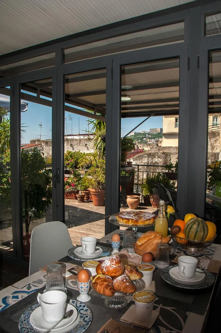 Breakfast in La Terrazza ai Miracoli