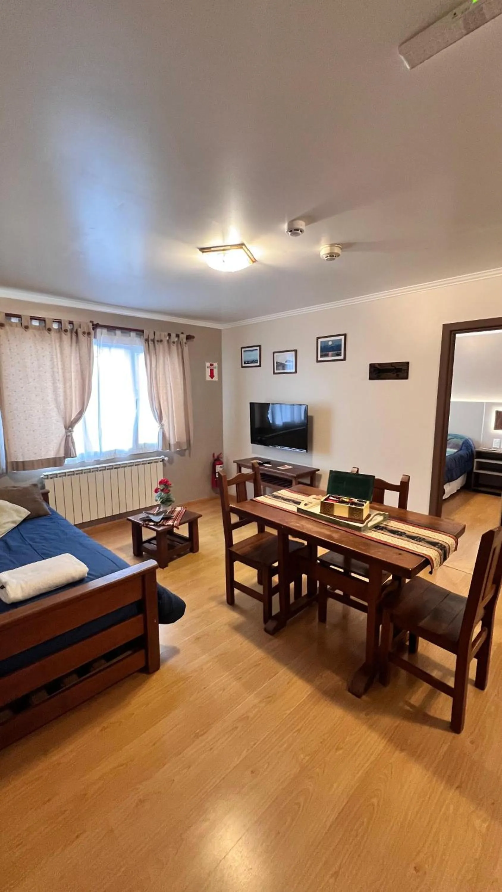 Living room, Bed in La Posta Apart