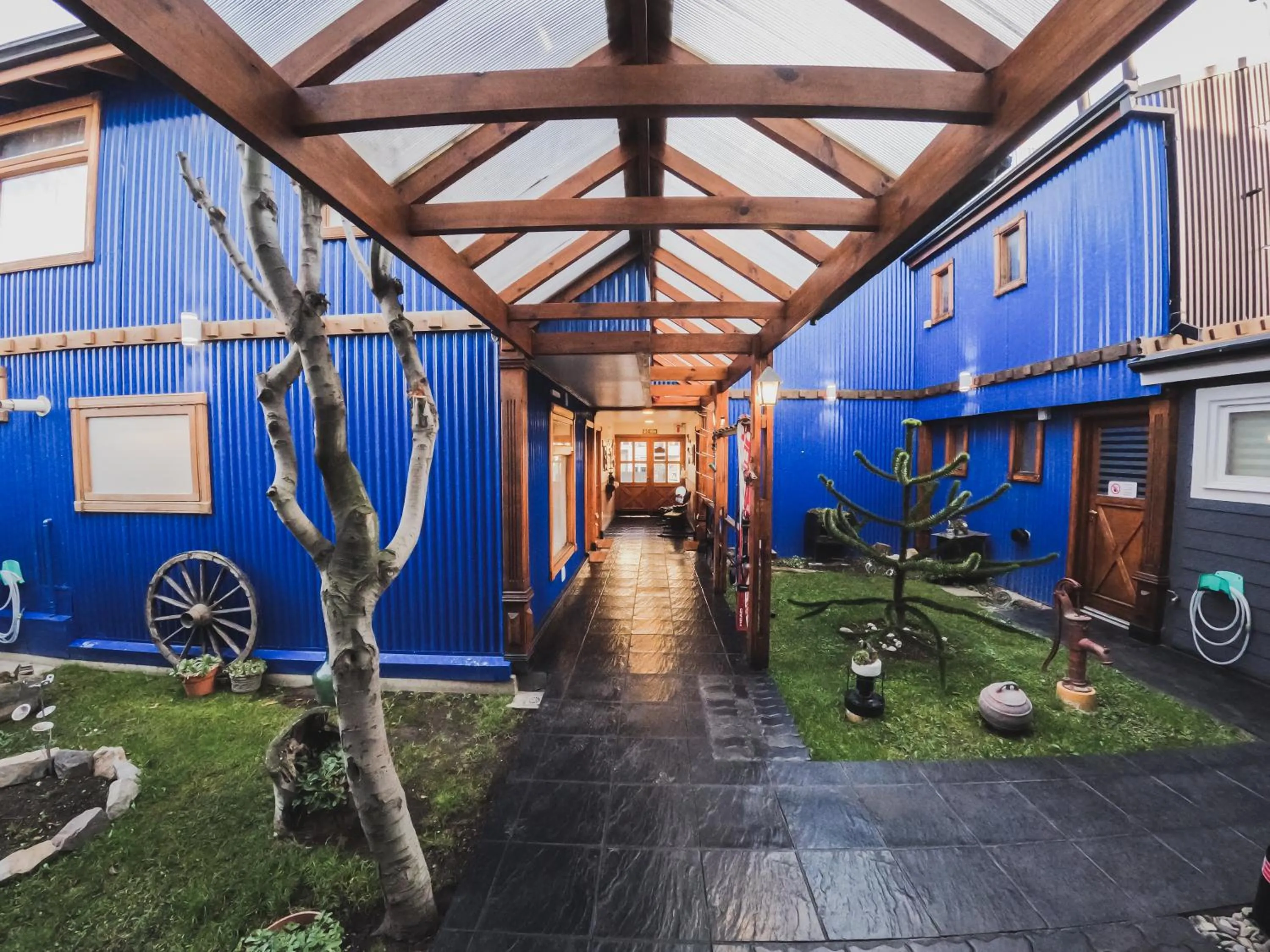 Garden in La Posta Apart