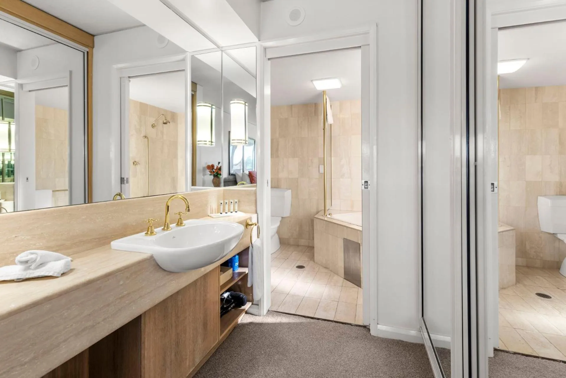 Bathroom in Pacific Bay Resort