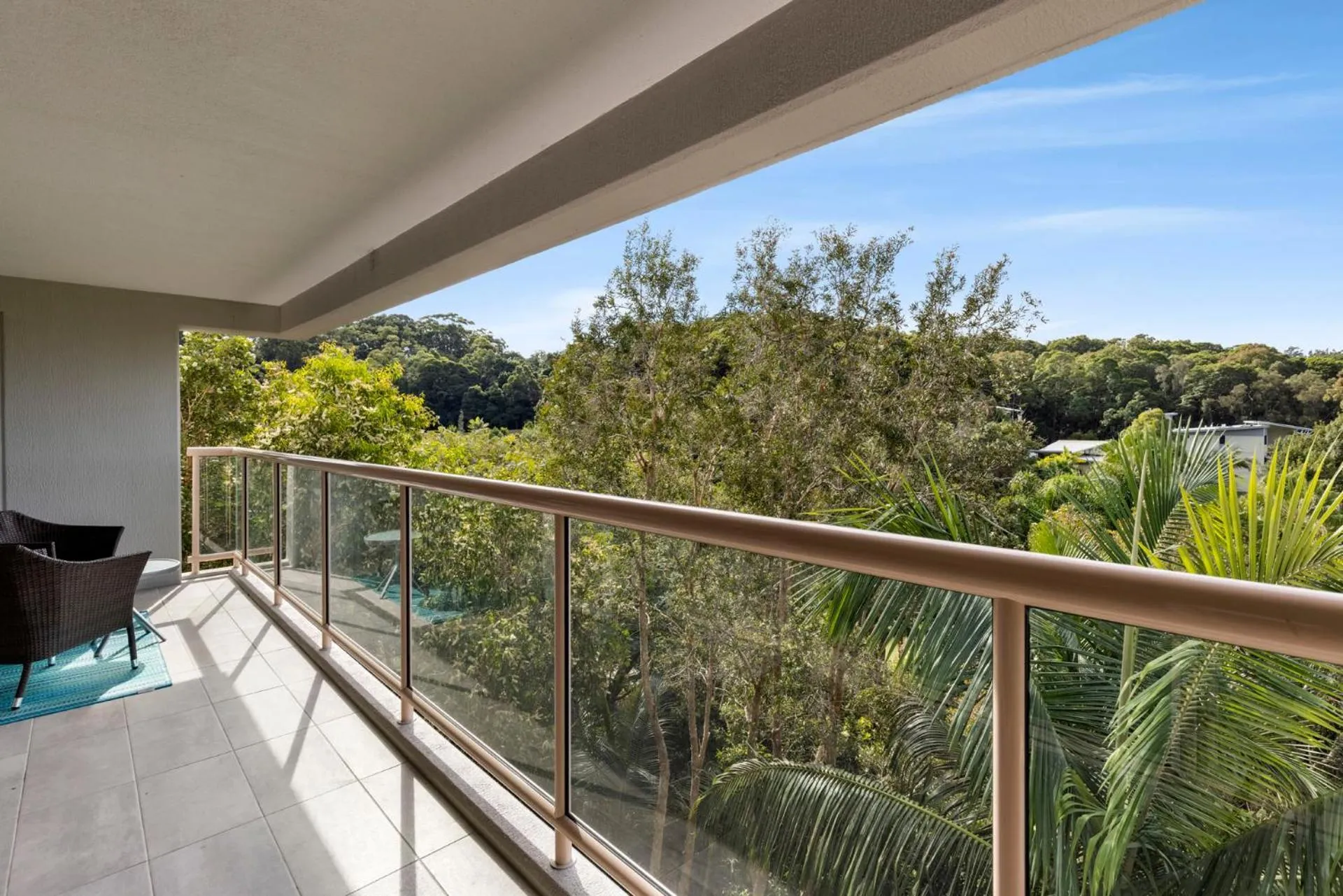 Balcony/Terrace in Pacific Bay Resort
