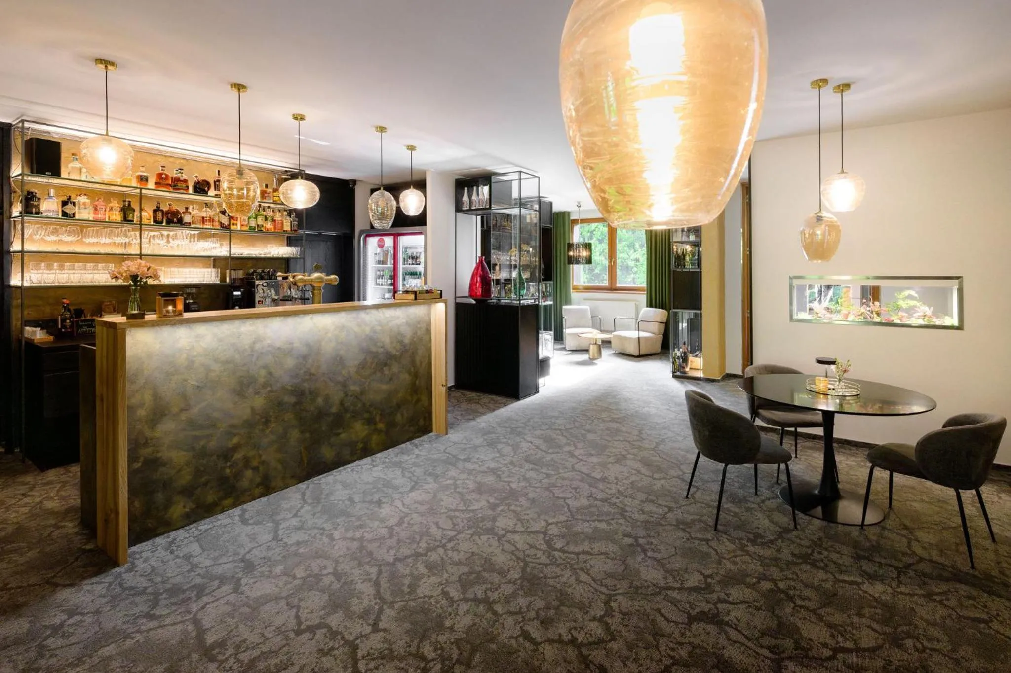 Lounge or bar in Hotel & Garden U Holubů