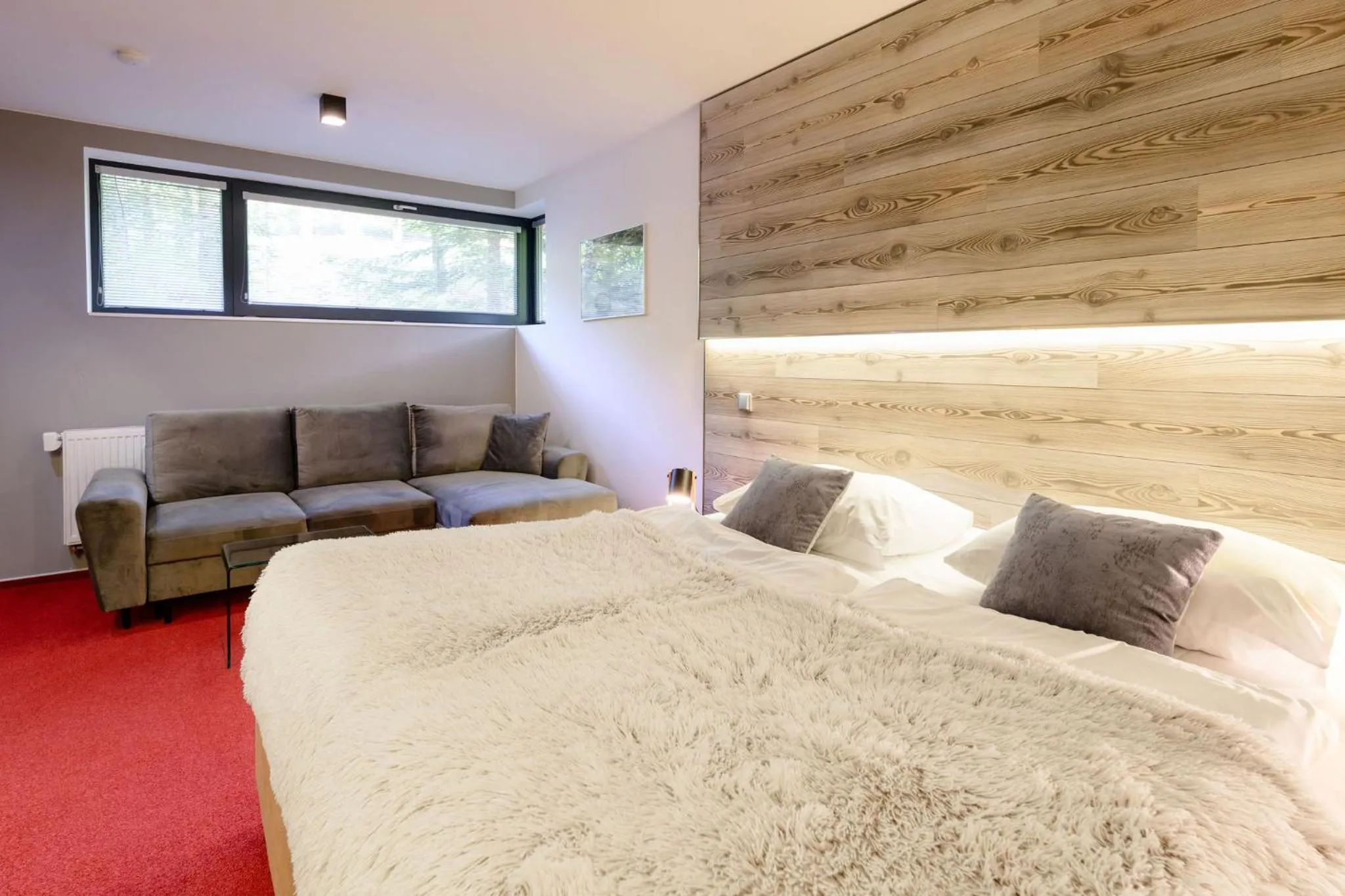 Bed in Hotel & Garden U Holubů