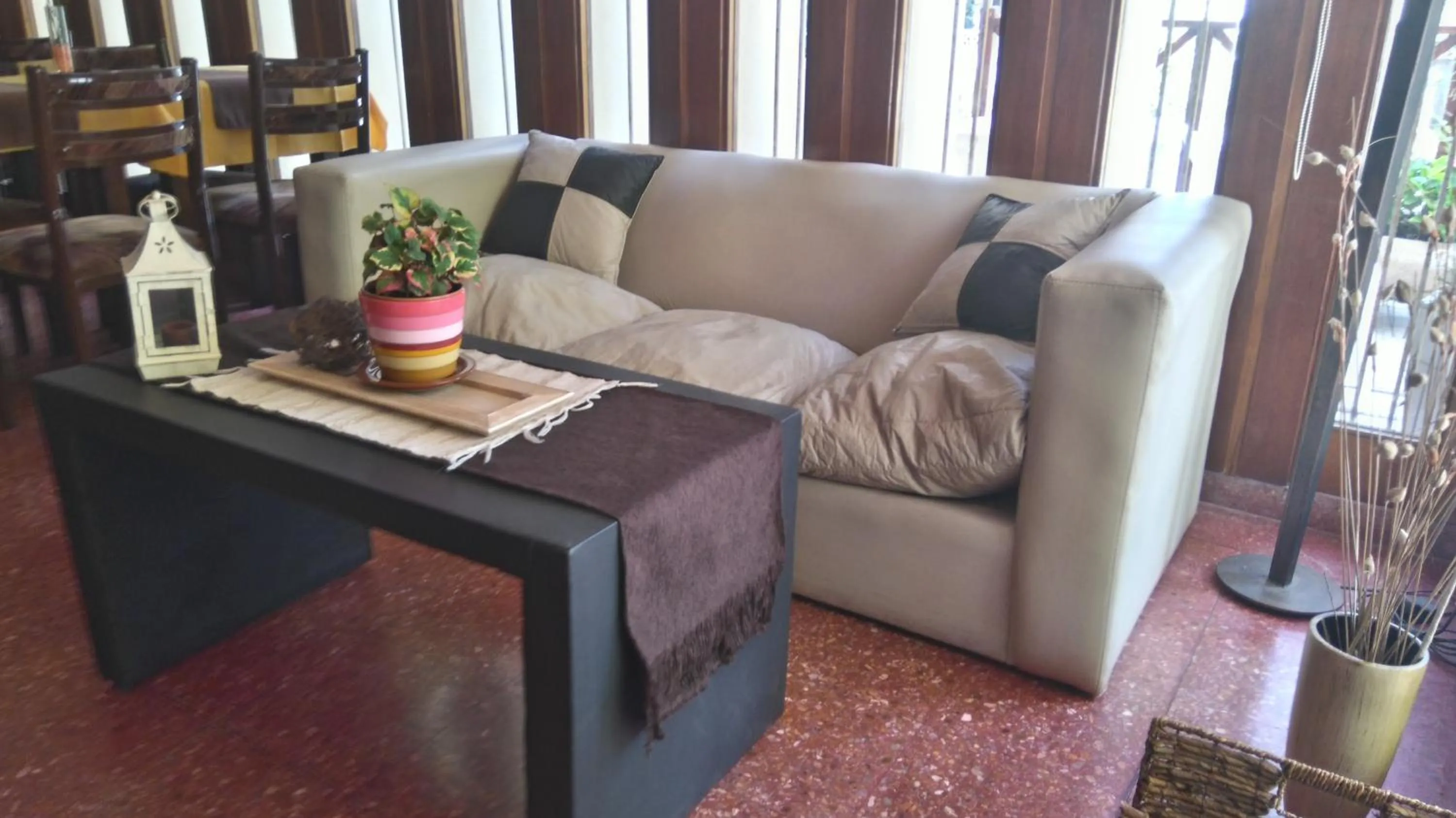 Decorative detail in Hotel Resi San Bernardo