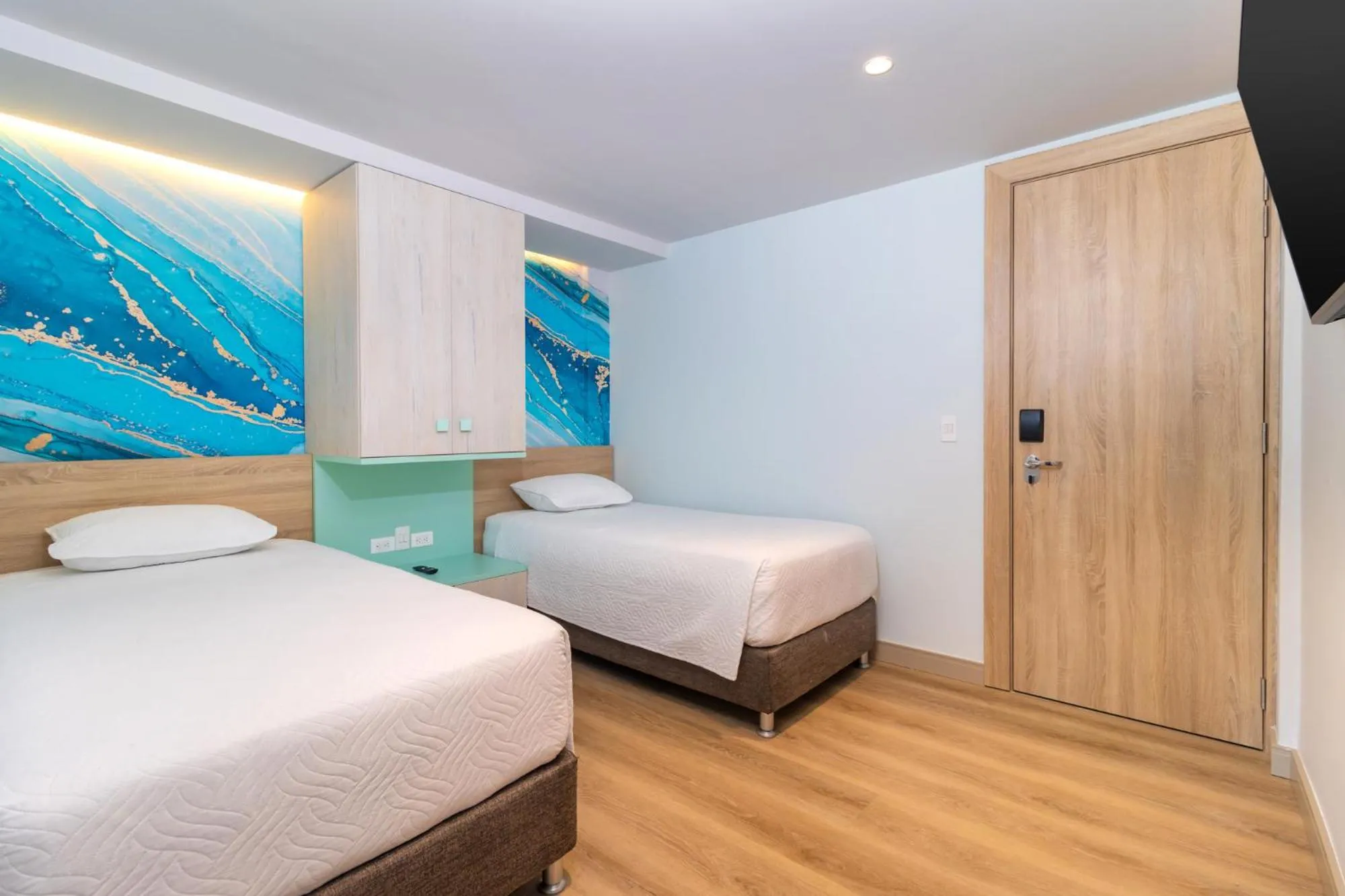 Bed in Hotel Bahia Sardina