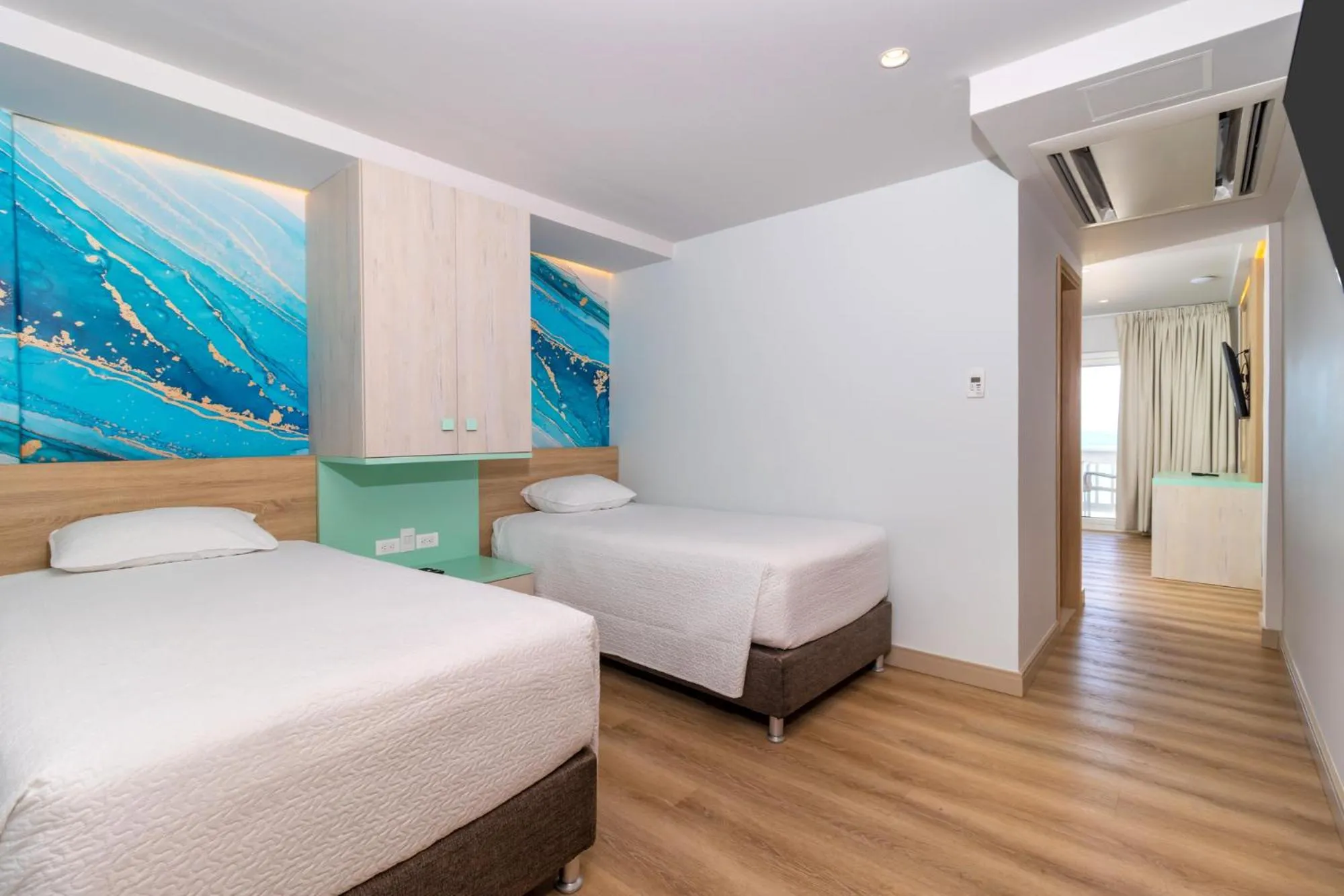 Bed in Hotel Bahia Sardina