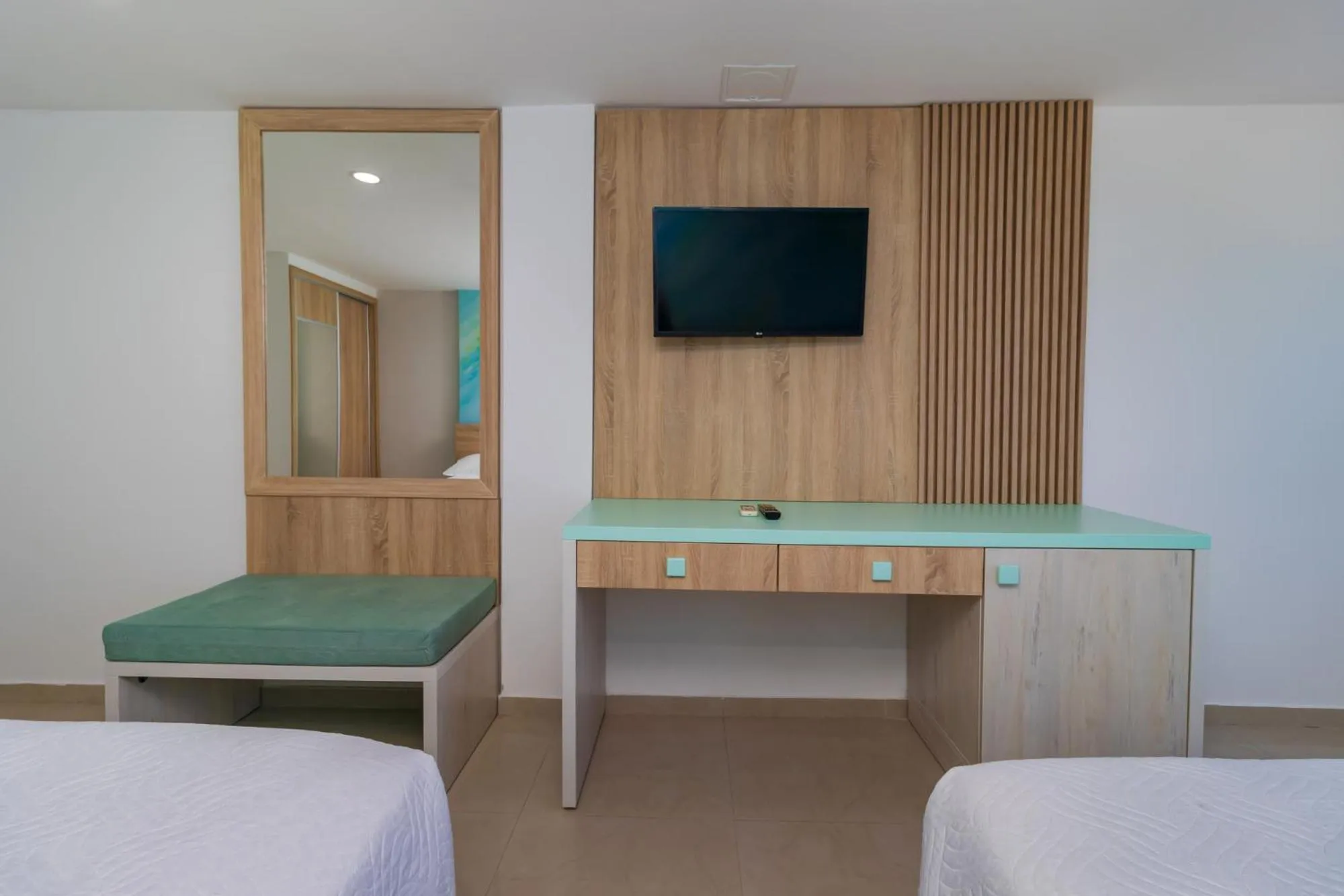 Bed in Hotel Bahia Sardina