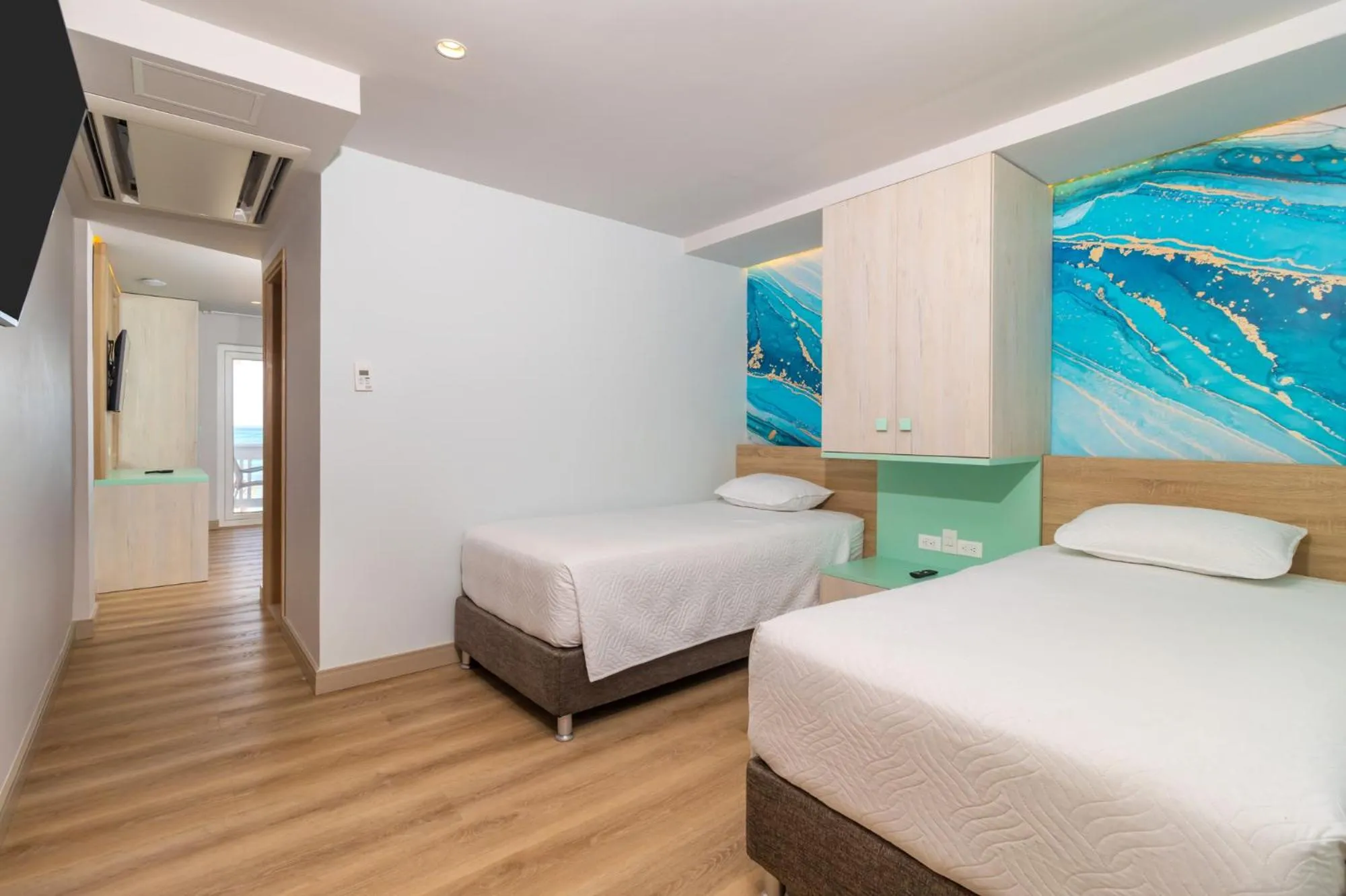 Bed in Hotel Bahia Sardina