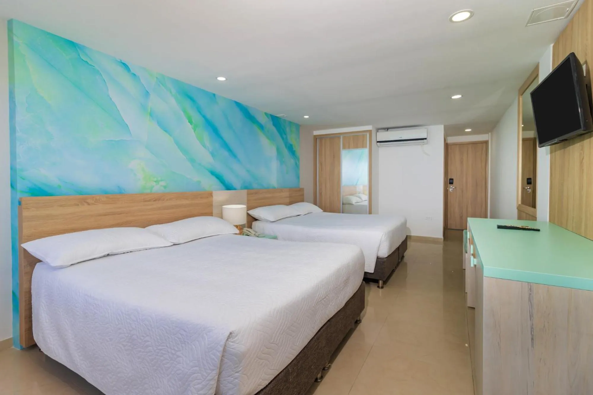 Bed in Hotel Bahia Sardina