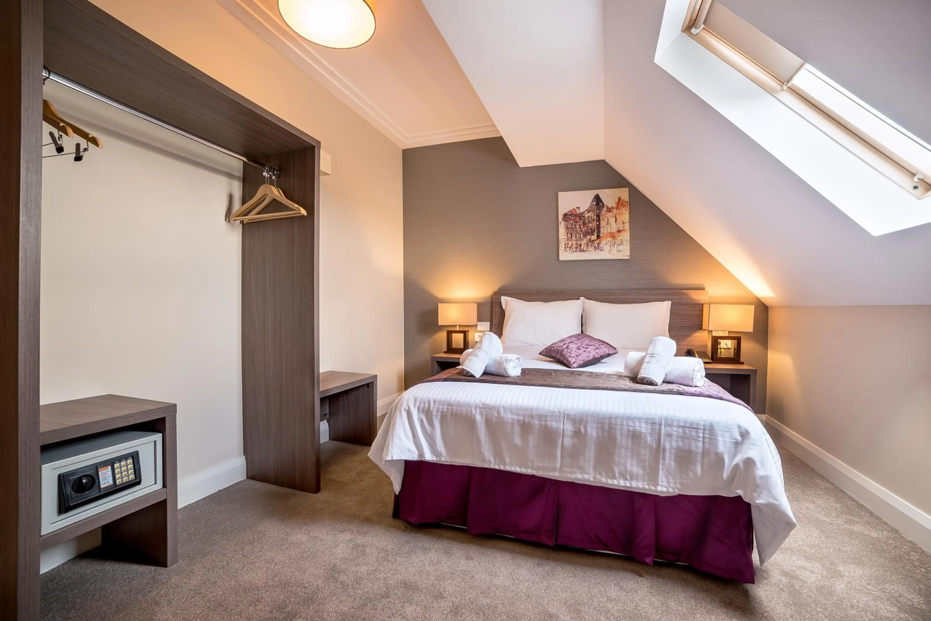 Bed in The Frontier Hotel