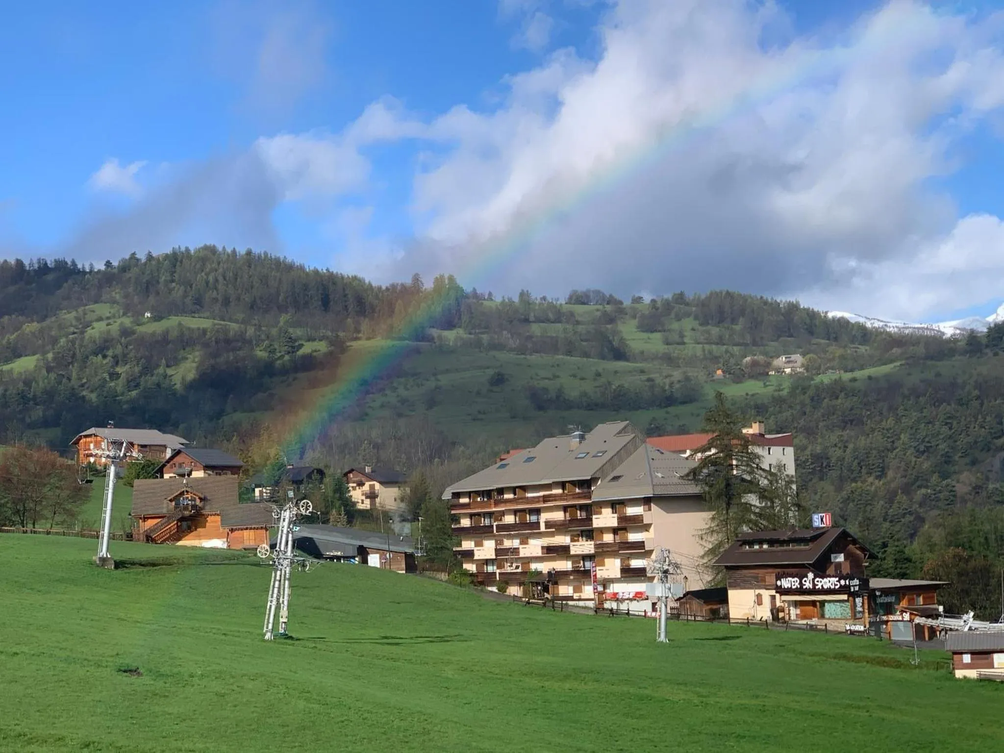 Natural landscape in Hôtel l'Équipe