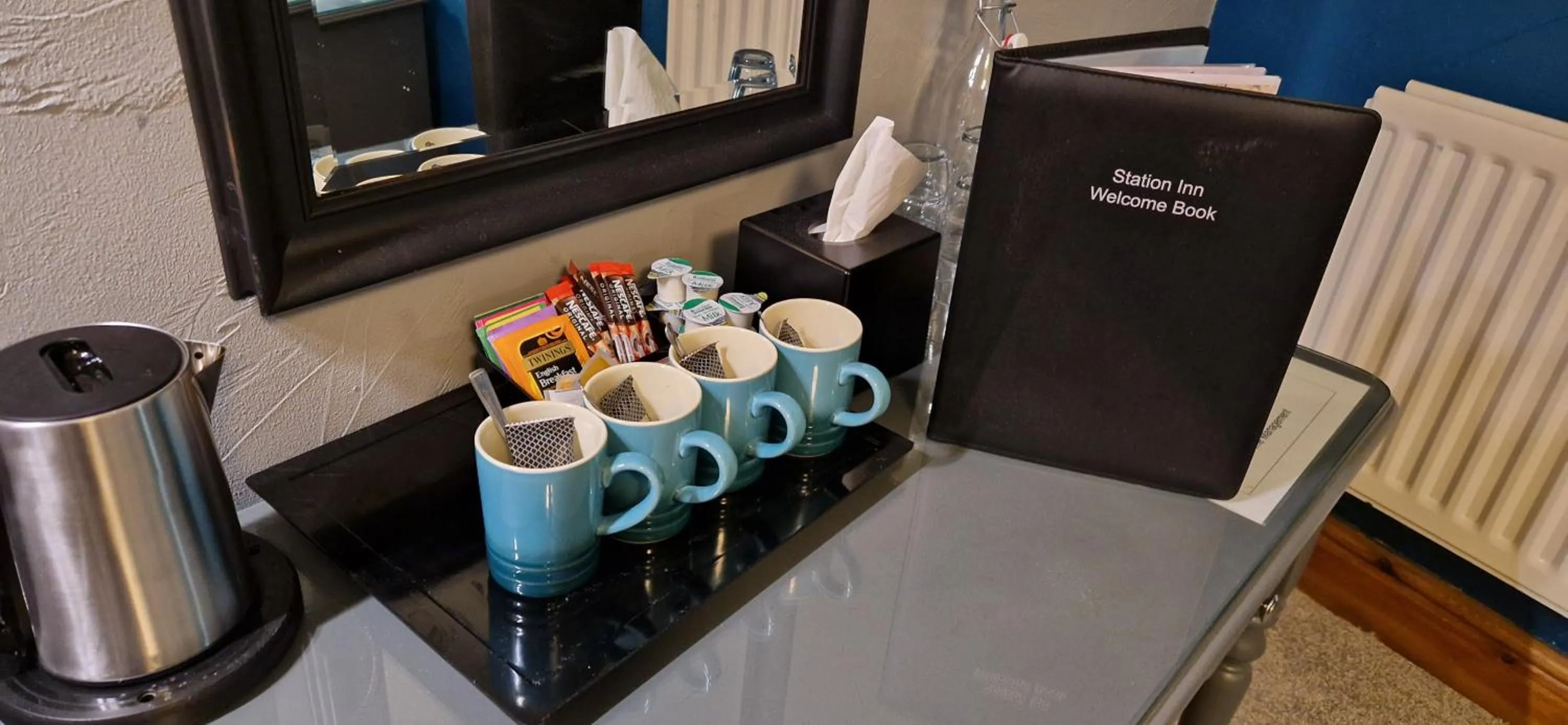 Coffee/tea facilities in Station Inn B&B