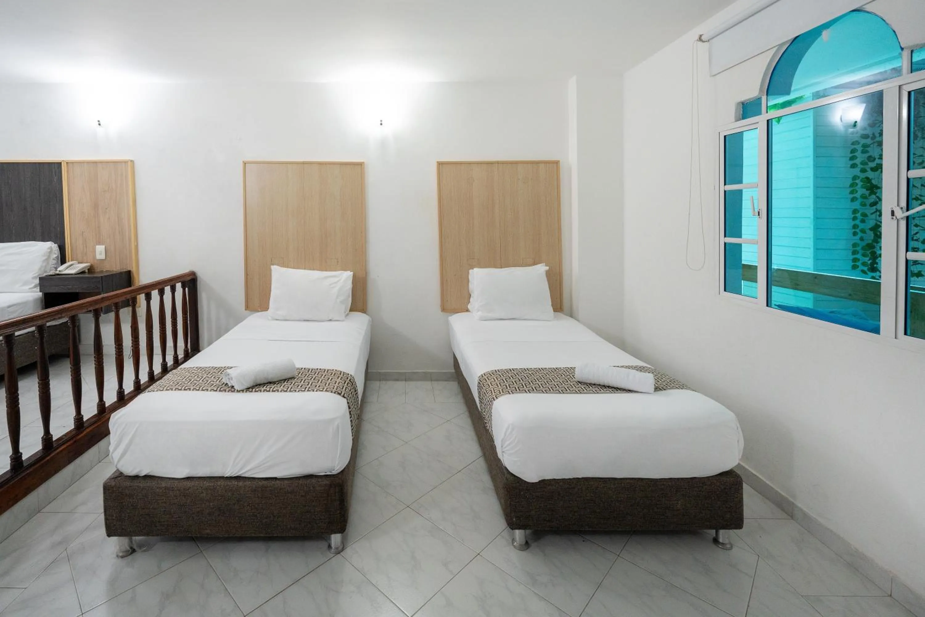 Bed in Hotel Americas San Andres Islas Colombia