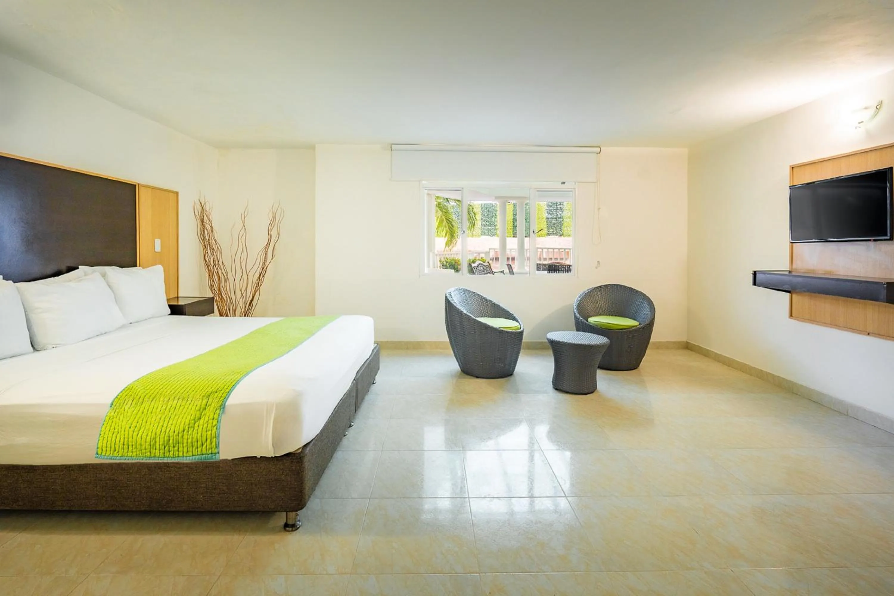 Bed in Hotel Americas San Andres Islas Colombia