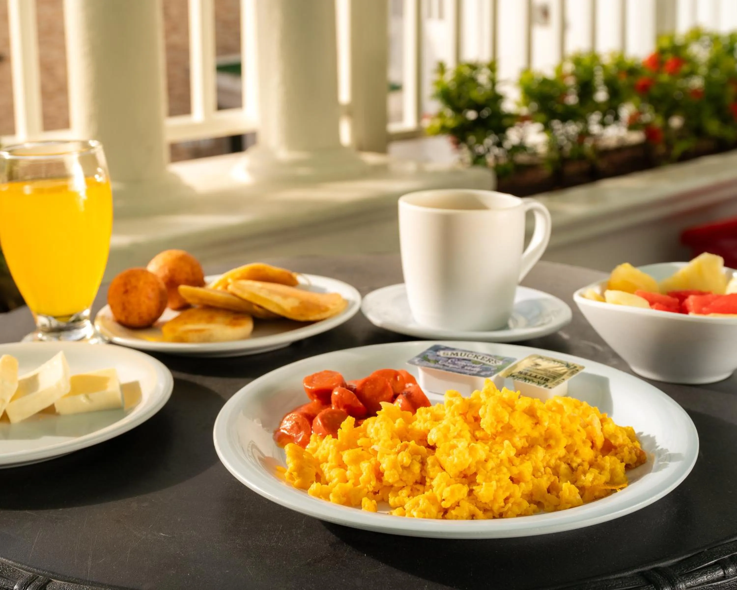 Breakfast in Hotel Americas San Andres Islas Colombia