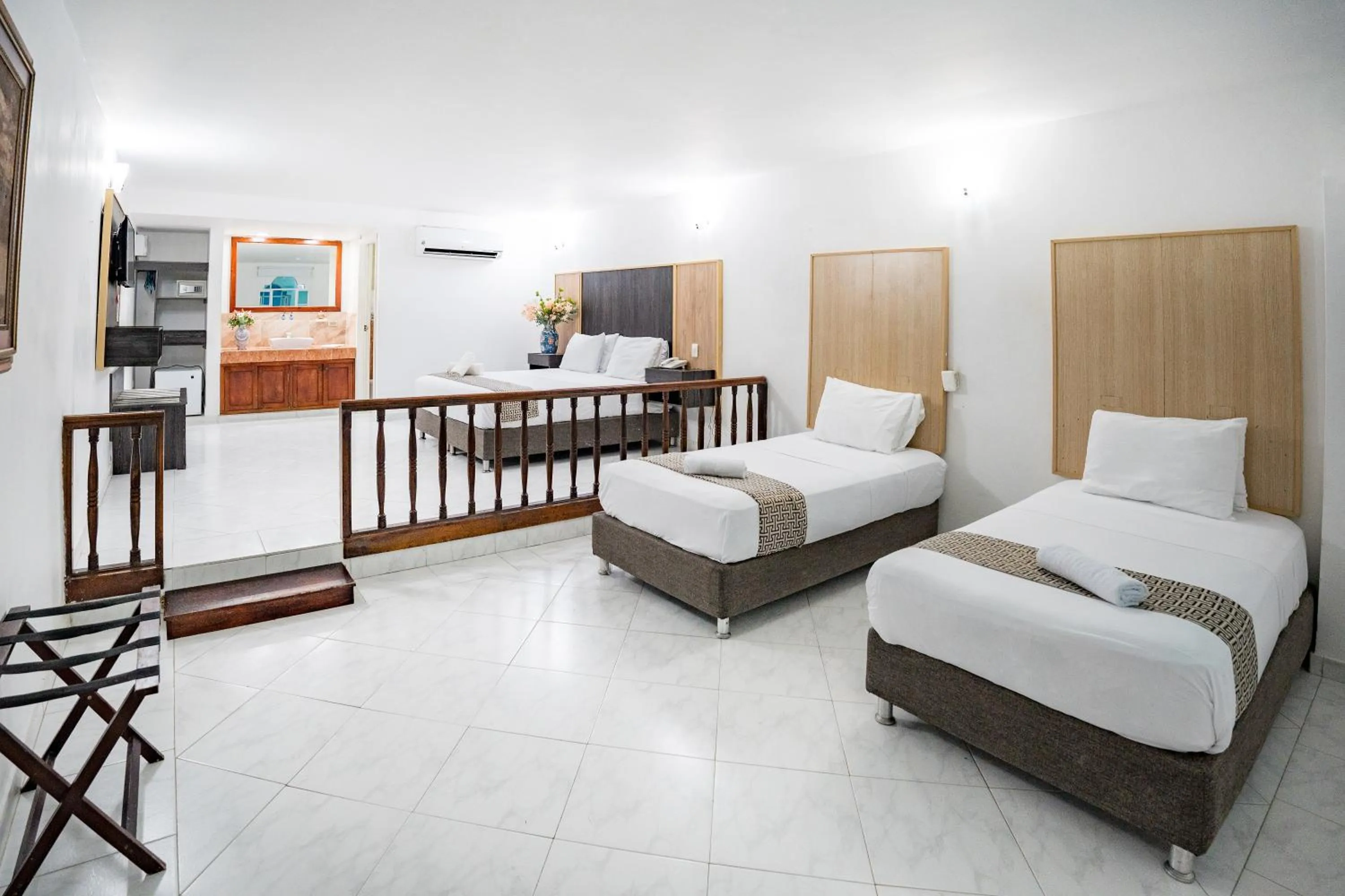 Bed in Hotel Americas San Andres Islas Colombia