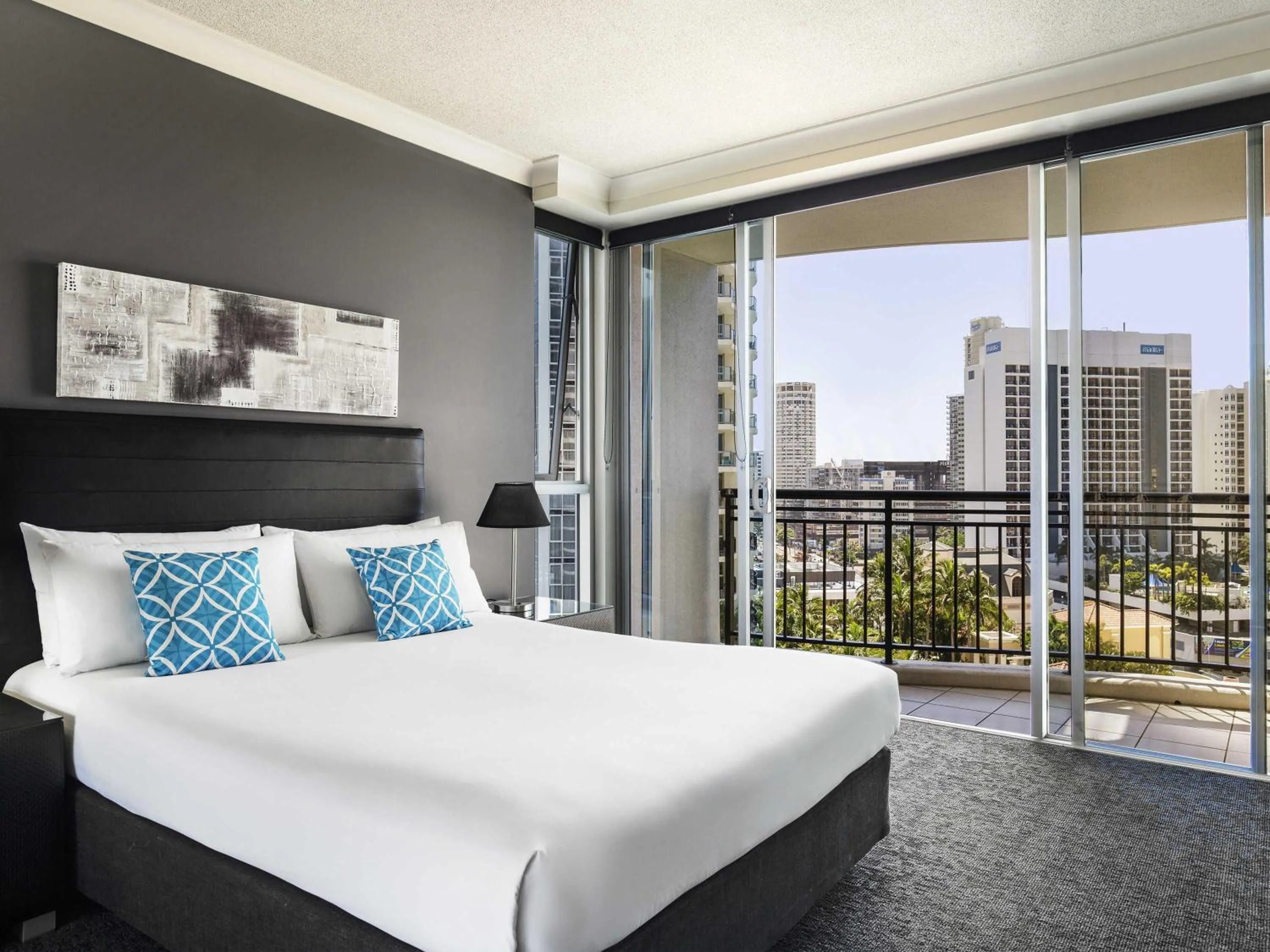 Bedroom, Bed in Mantra Towers of Chevron