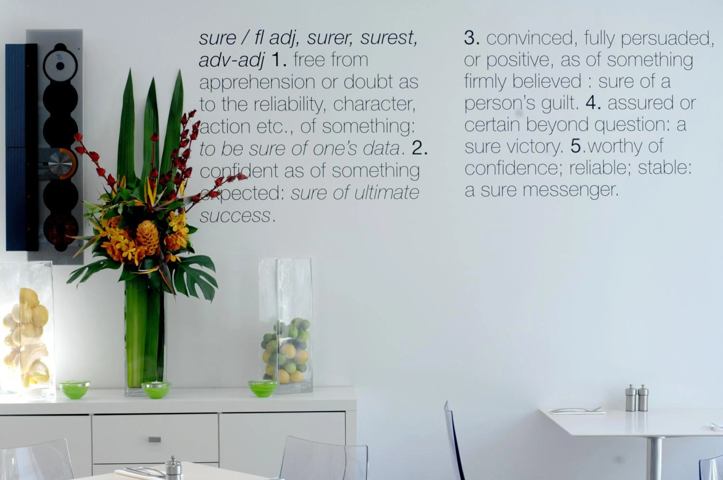 Restaurant/places to eat in Hotel Urban St Leonards