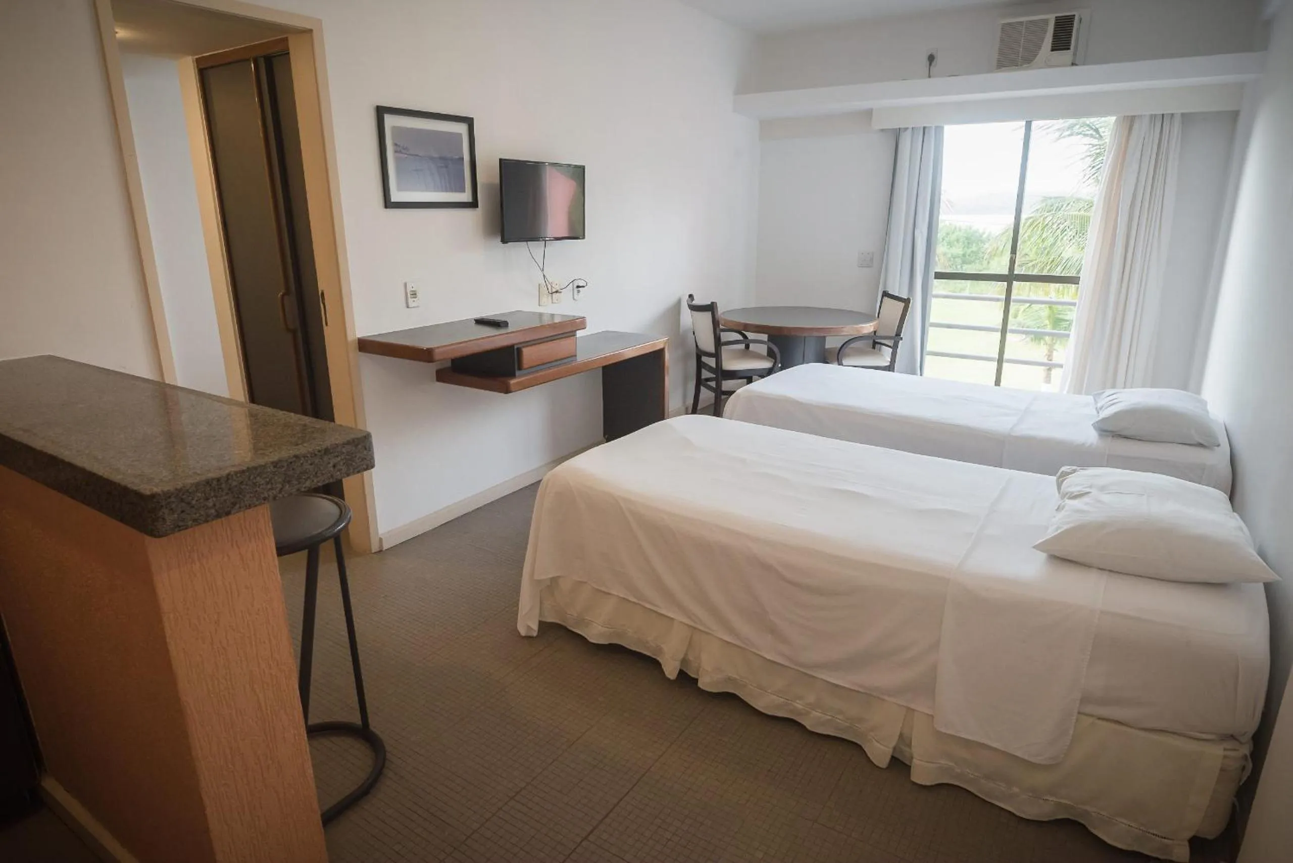 Bed in Coqueiral Praia Hotel