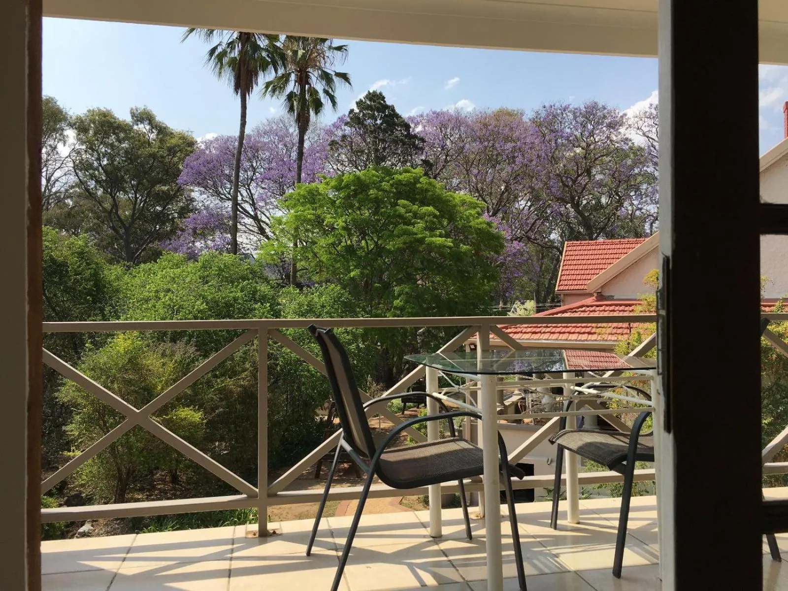 Balcony/Terrace in Peaches & Cream Bed & Breakfast