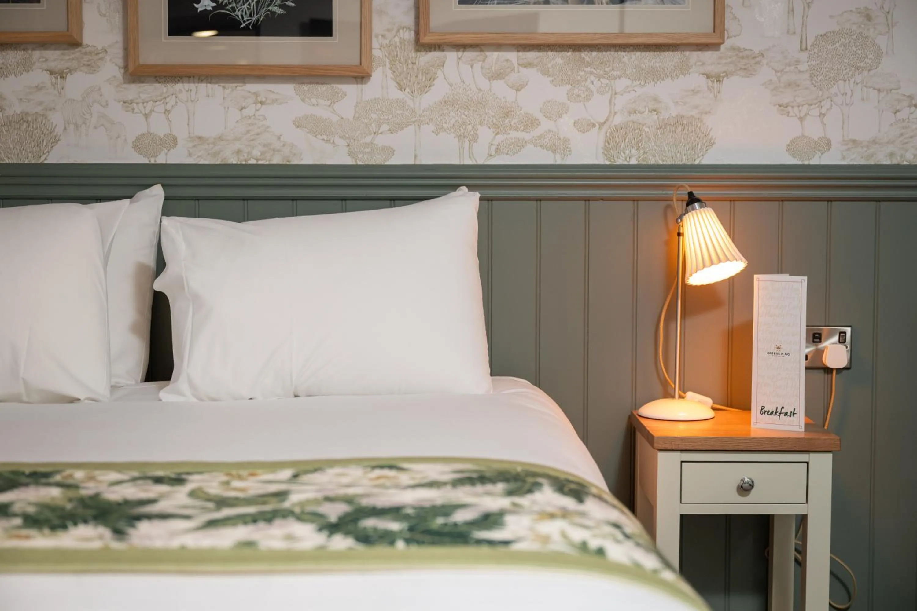 Bed in Rockingham Arms By Greene King Inns