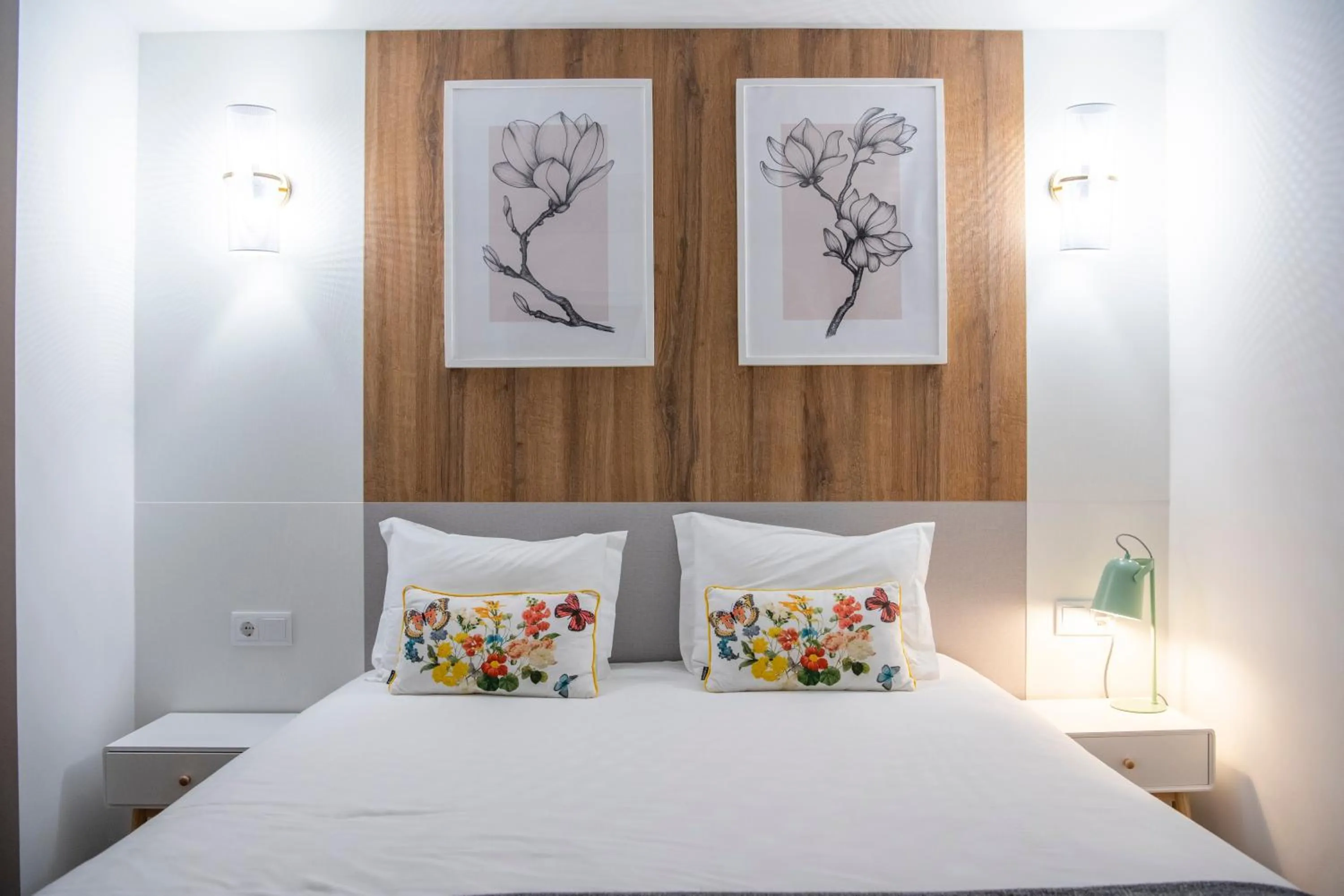 Bed in Hotel Rural Solar das Arcadas