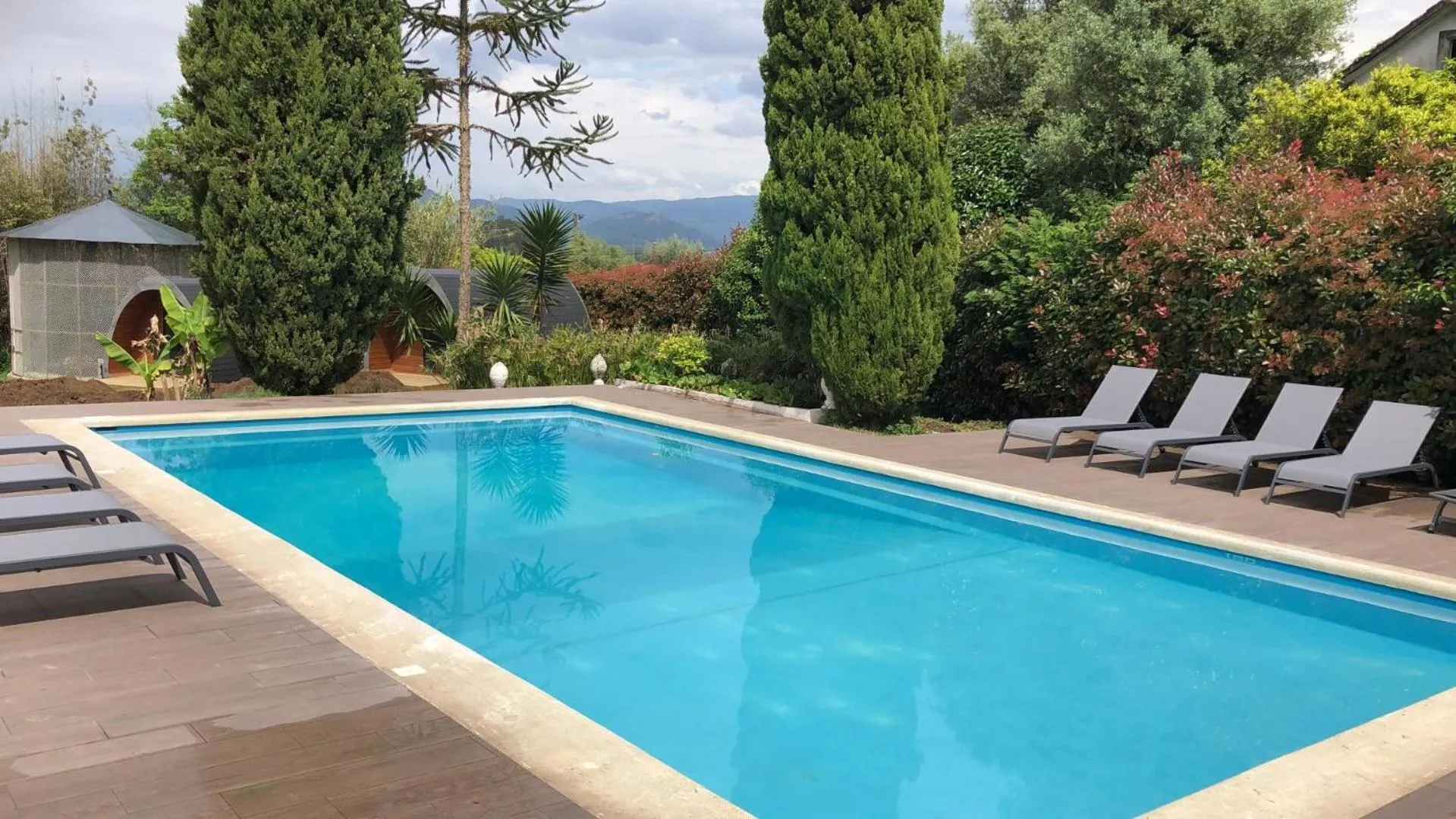 Swimming pool in Hotel Rural Solar das Arcadas