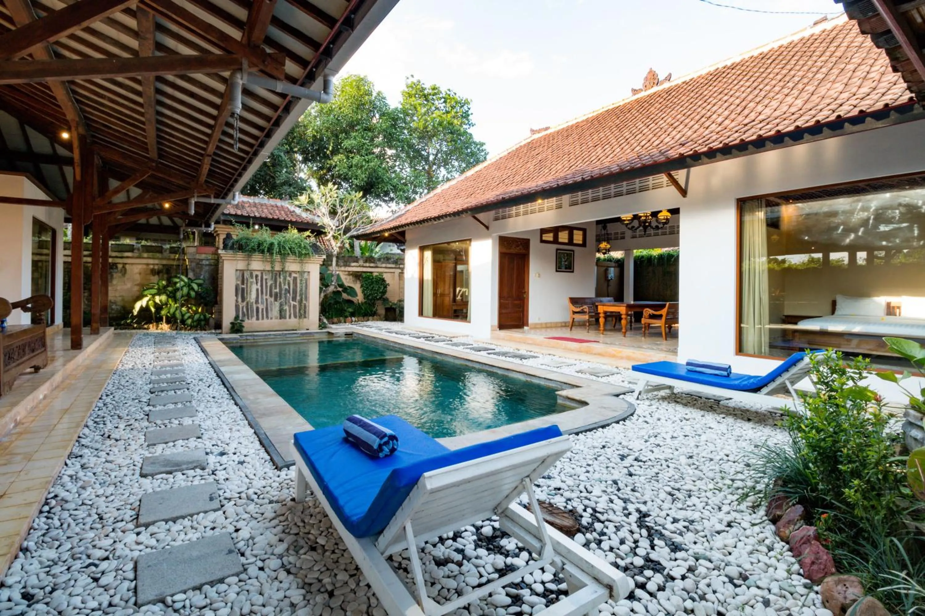 Pool view in Bali Royal Heritage Villas