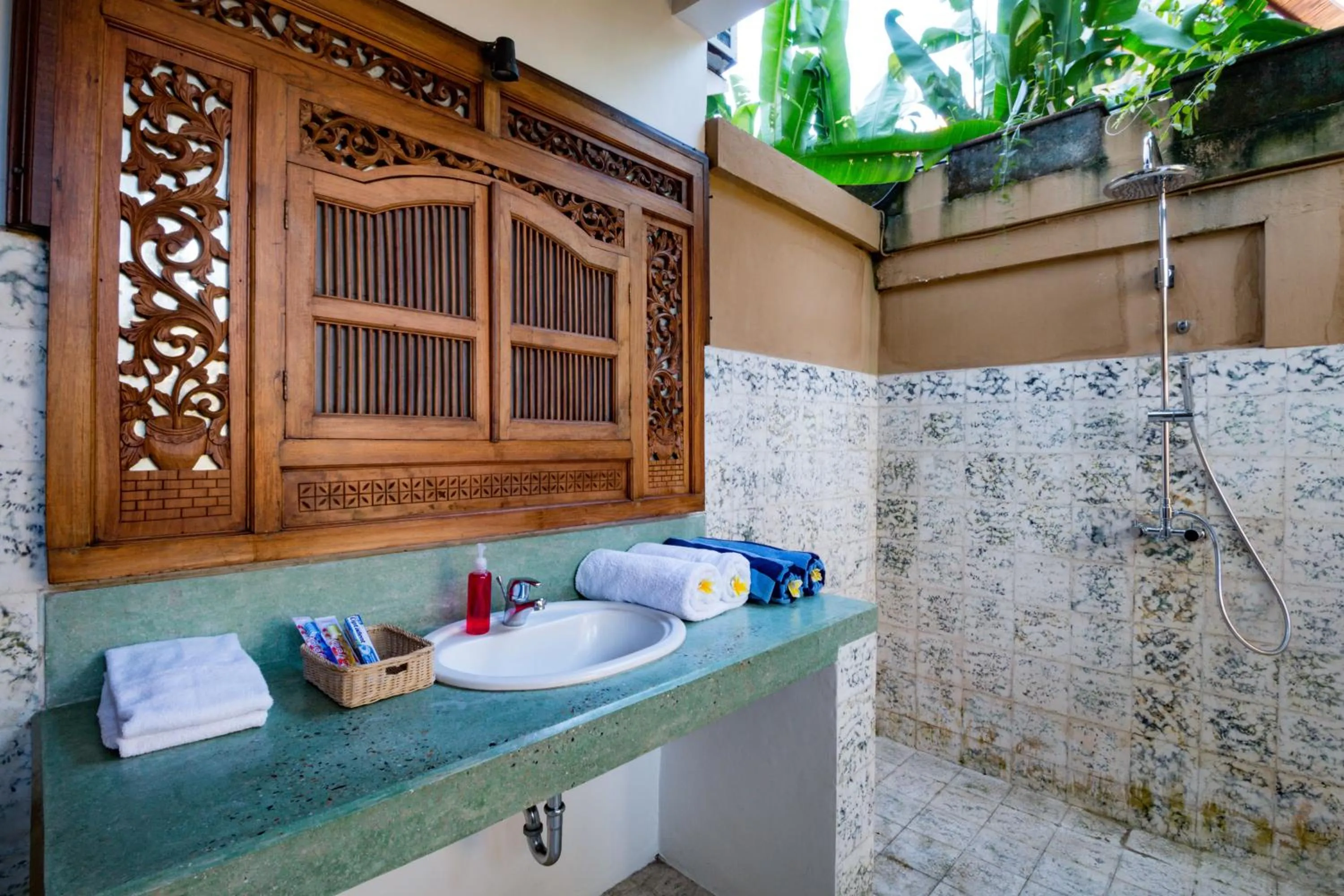 Shower in Bali Royal Heritage Villas