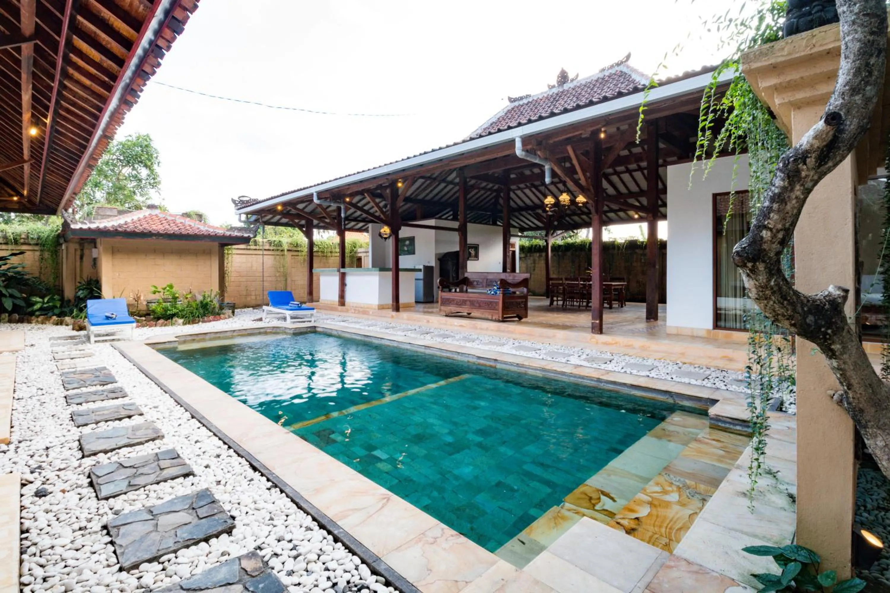 Pool view in Bali Royal Heritage Villas