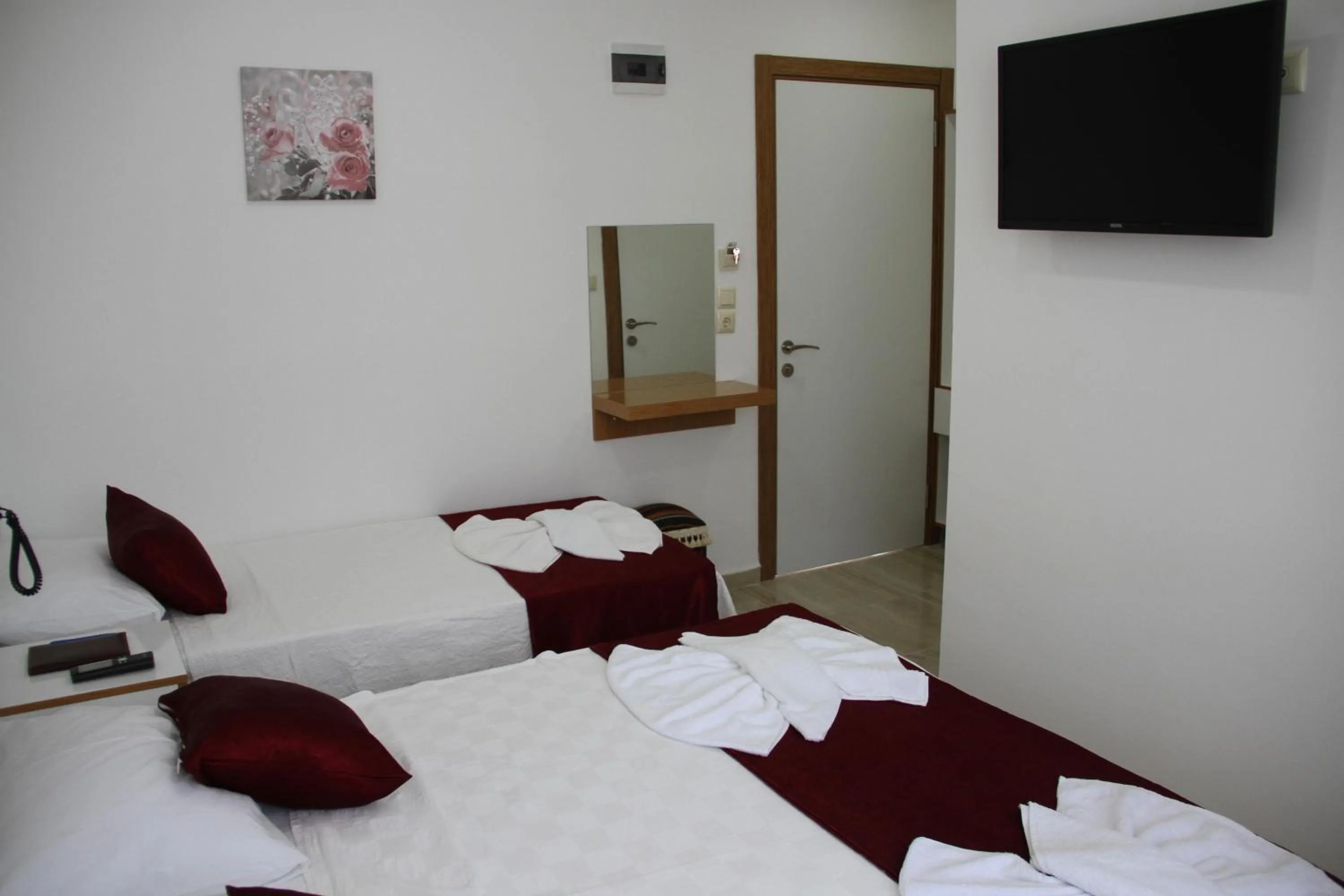 Bed in AELBİSTAN OTEL